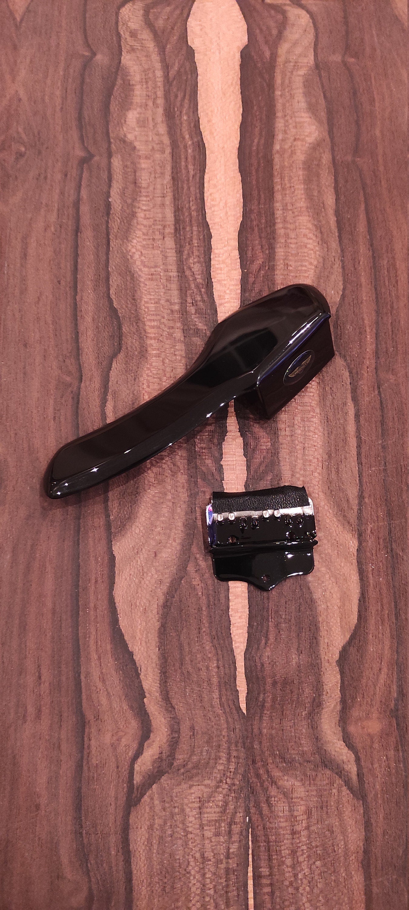 8-String and 6-String Bouzouki Prodigy Tailpiece and Armrest - 'CHORDIERA' TAR1B Black