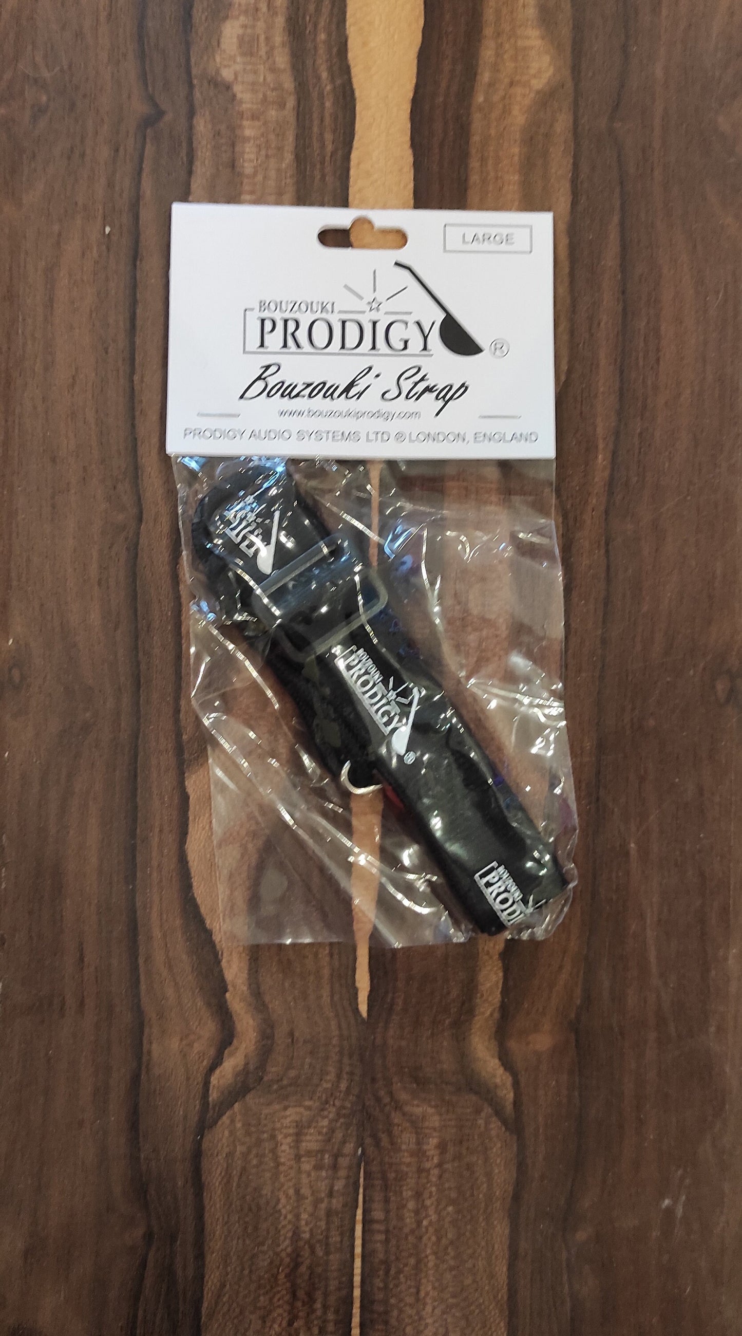 Black LARGE Prodigy Bouzouki Strap ~ Prodigy LARGE Bouzouki Strap Black ~ Prodigy Straps