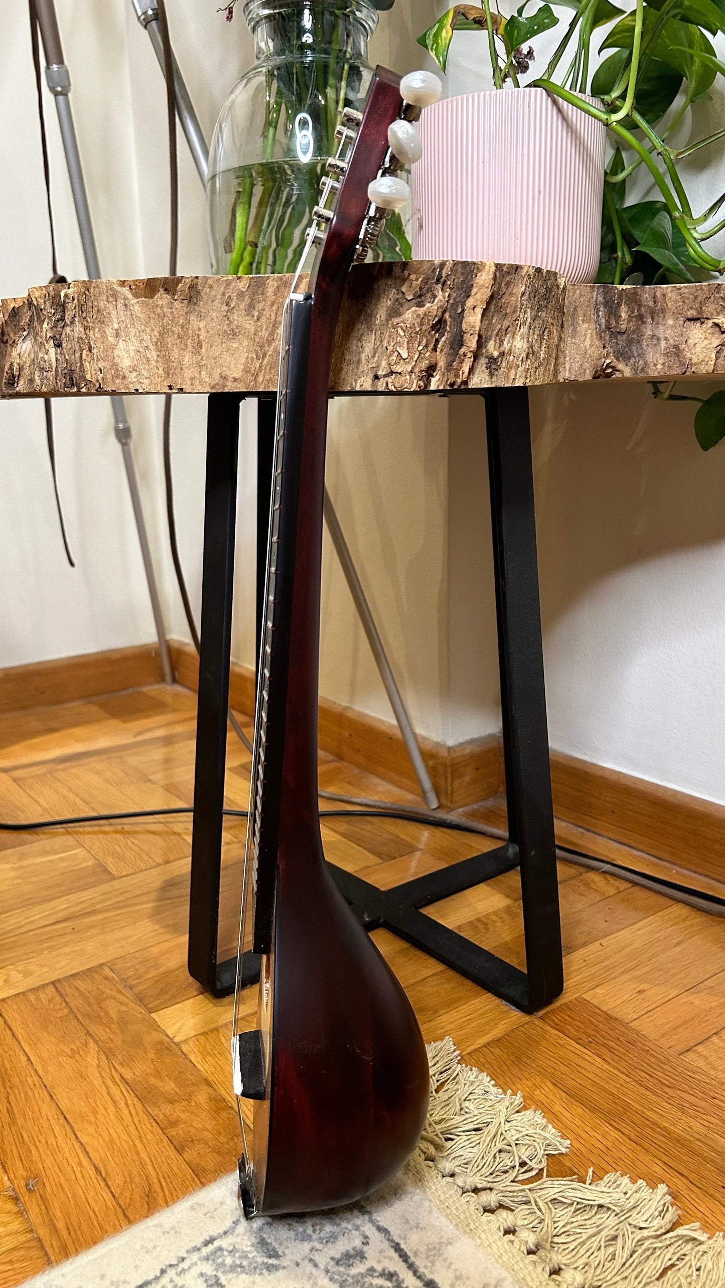 Handmade 6-String Baglamas | Greek Traditional Music Instrument for Rebetiko Music