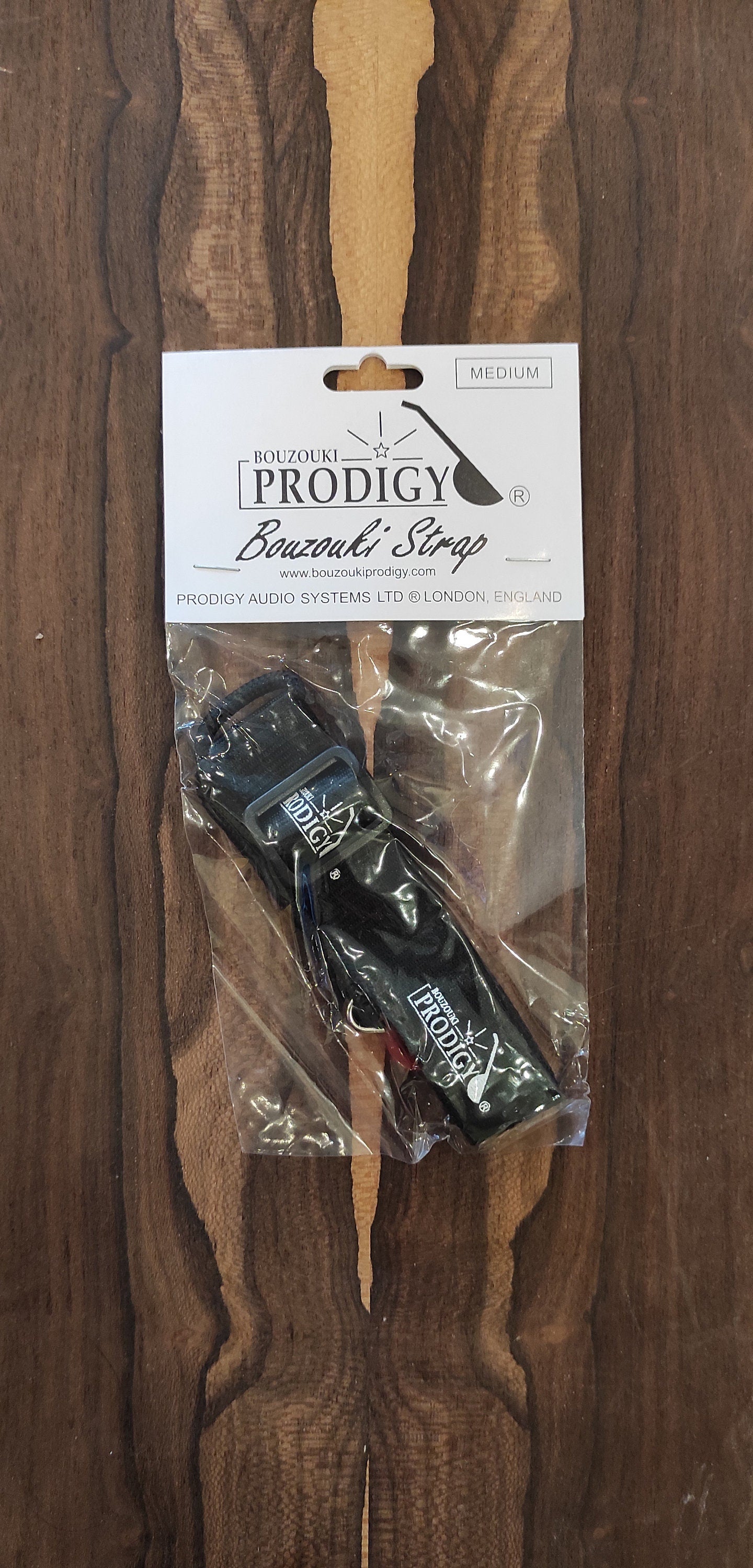 Black MEDIUM Prodigy Bouzouki Strap ~ Prodigy MEDIUM Bouzouki Strap Black ~ Prodigy Straps