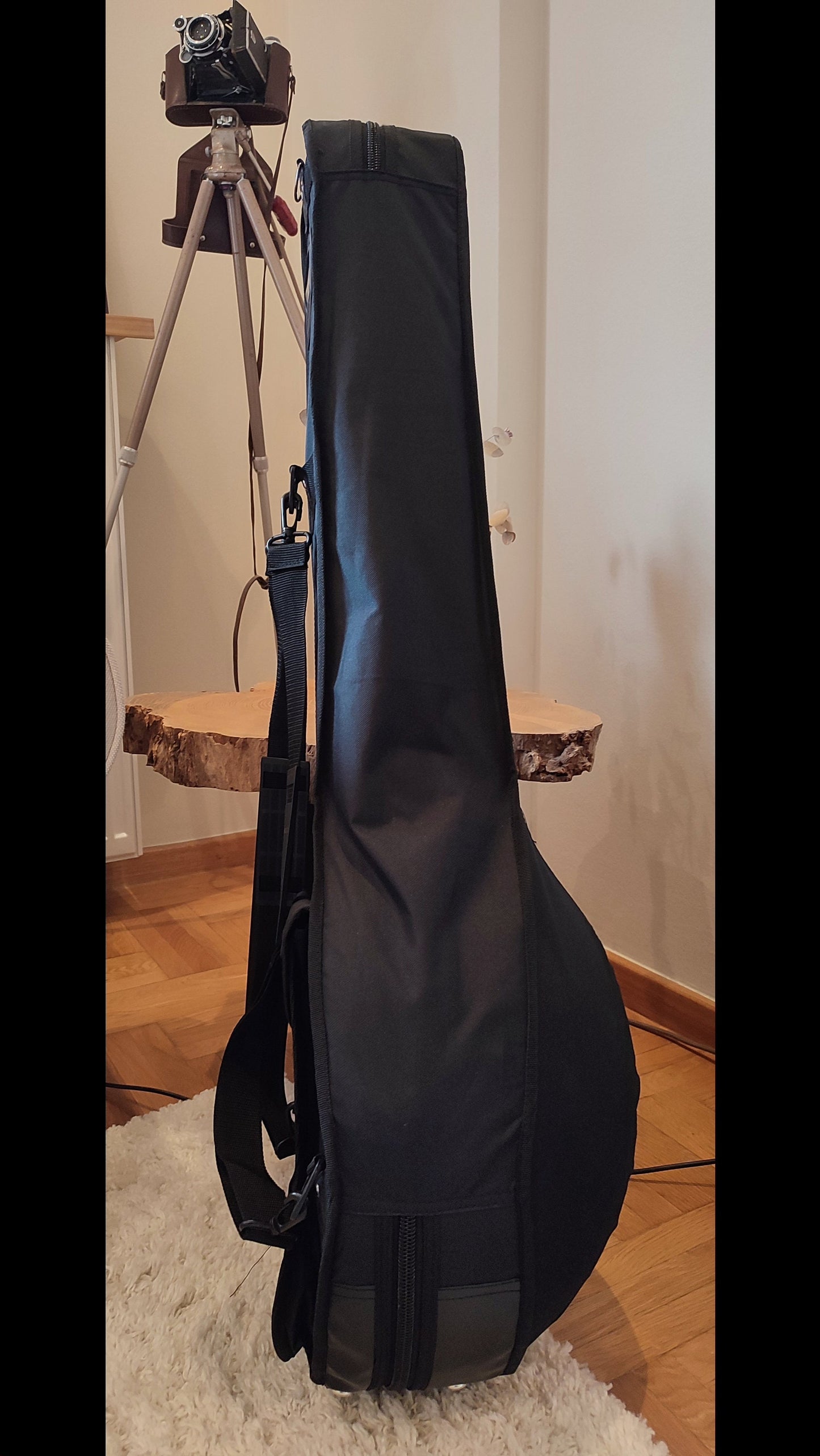 Durable Bouzouki Hard Polyfoam Case - Lightweight and Great Protection - Double Straps for Easy Carrying