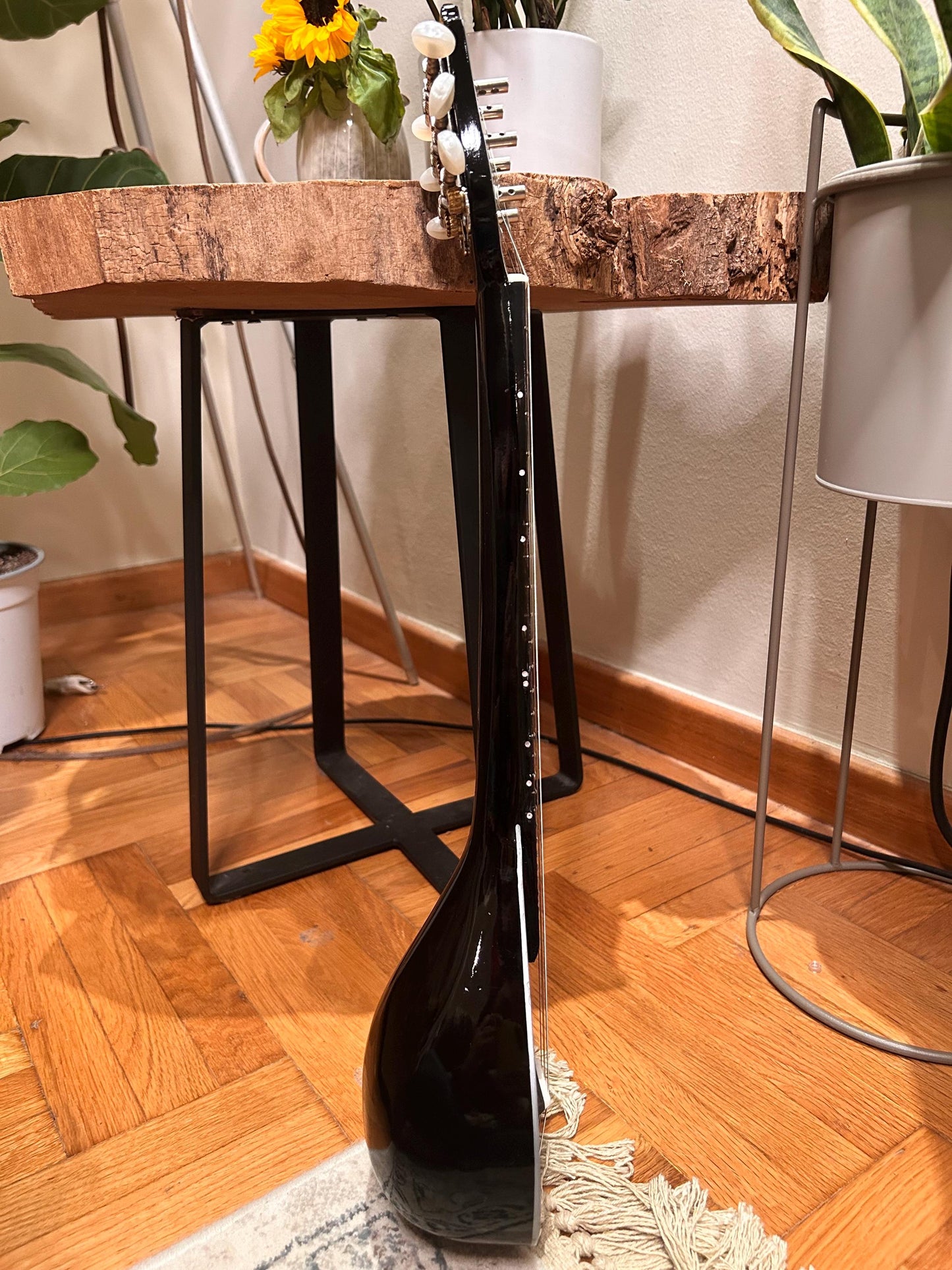 Premium Handmade 6-String Baglamas | Greek Traditional Music Instrument for Rebetiko Music