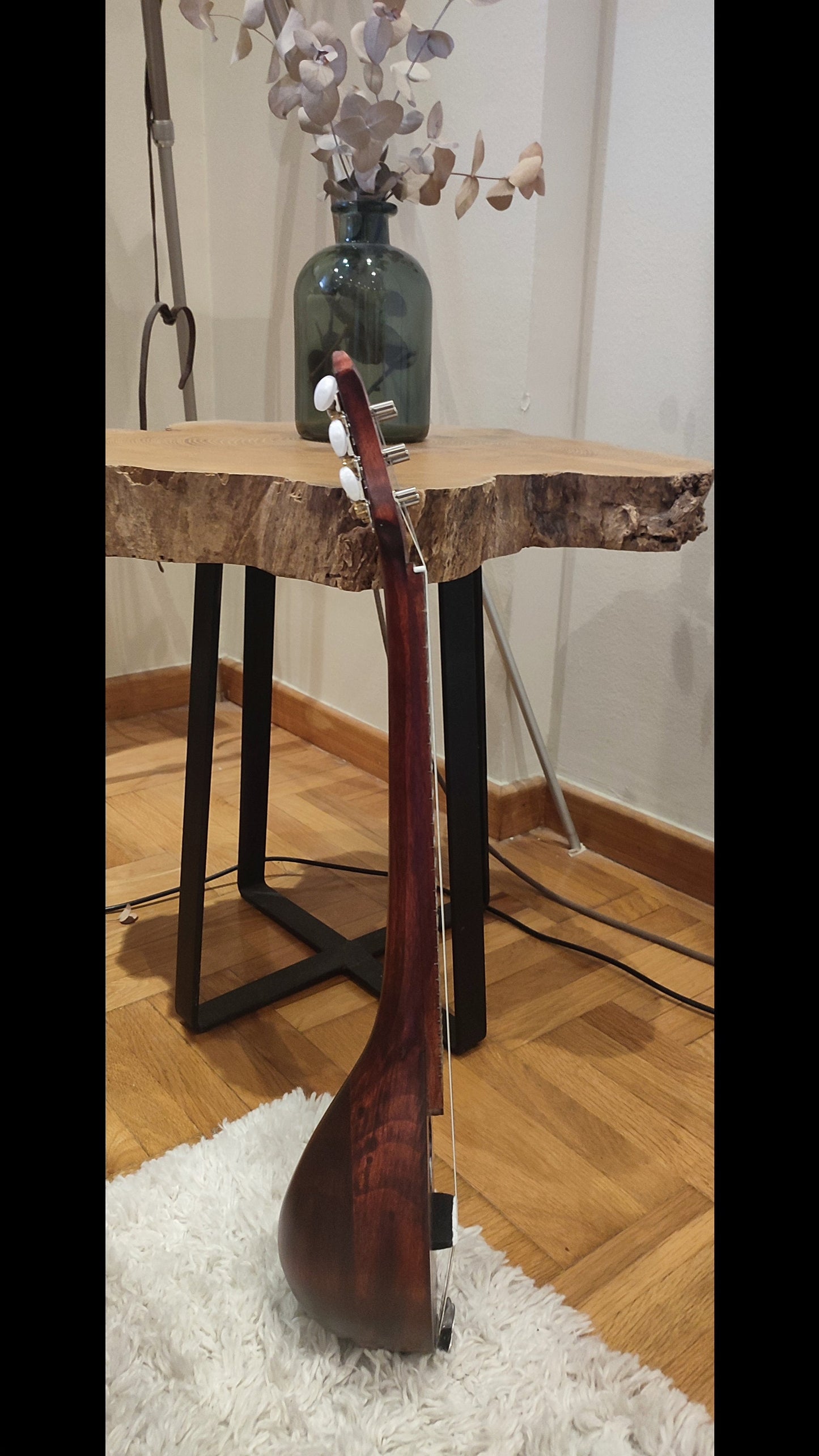 Handmade 6-String Baglamas | Greek Traditional Music Instrument for Rebetiko Music