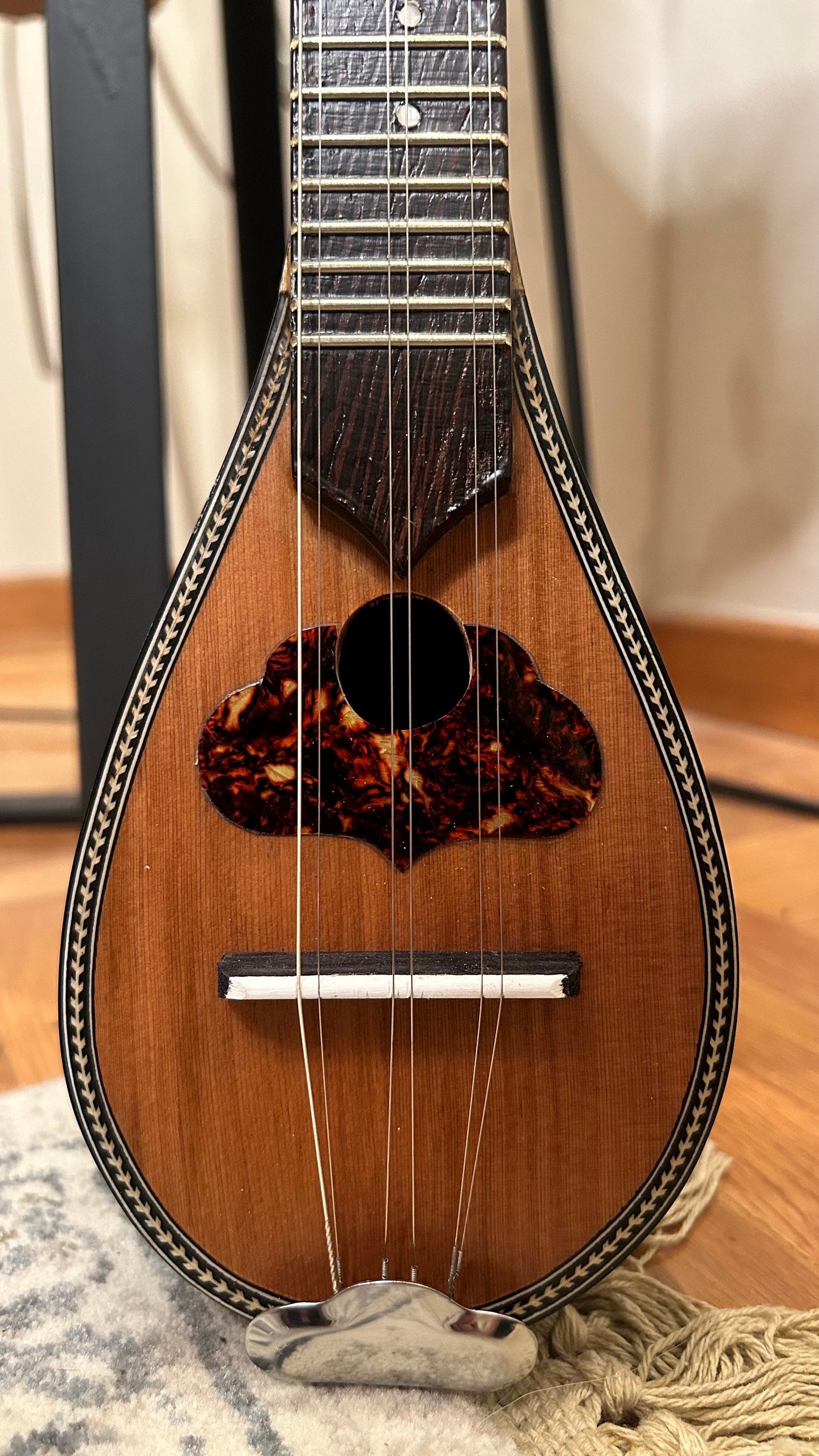 Handmade 6-String Baglamas | Greek Traditional Music Instrument for Rebetiko Music