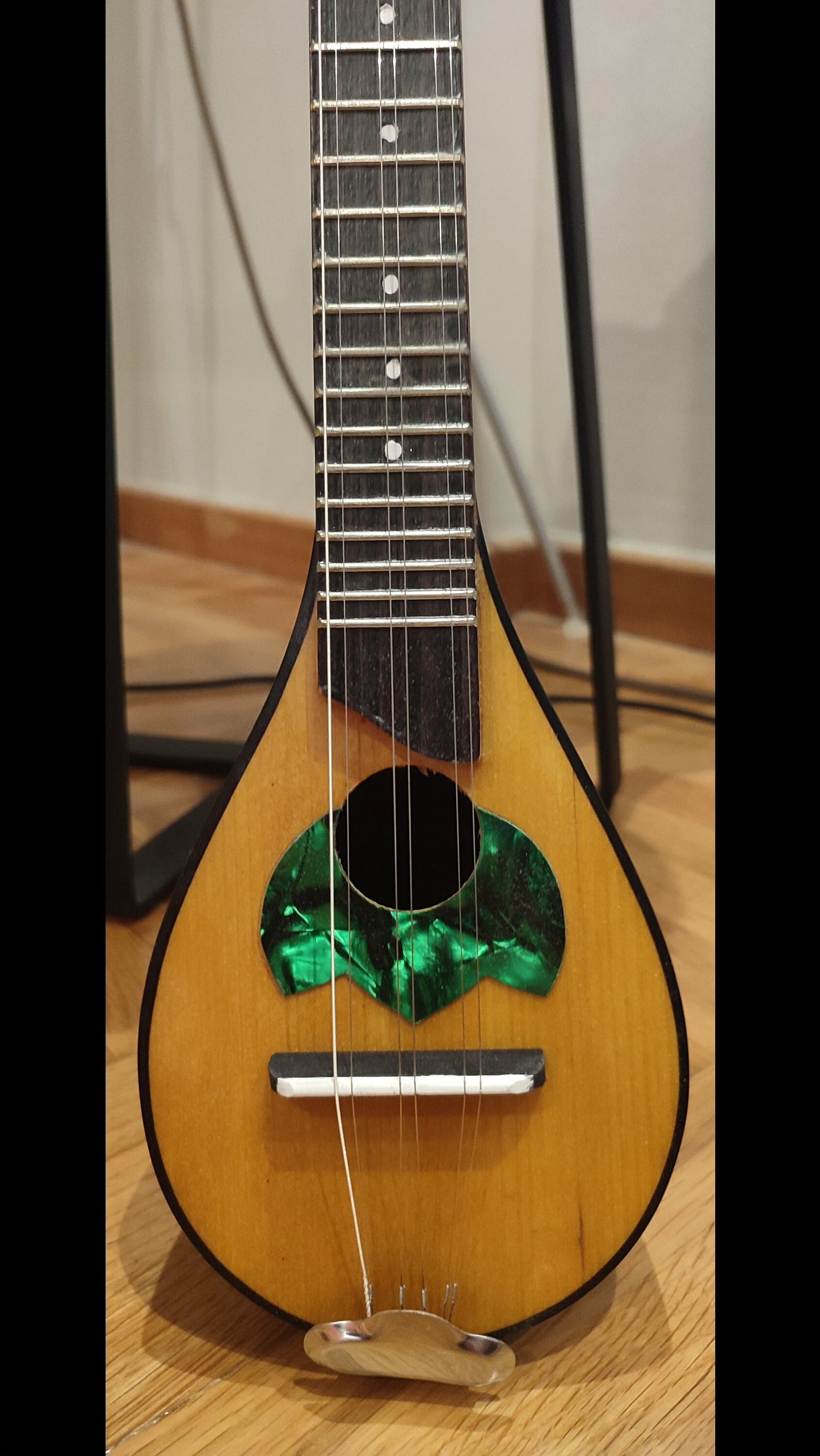 Handmade 6-String Baglamas | Greek Traditional Music Instrument for Rebetiko Music
