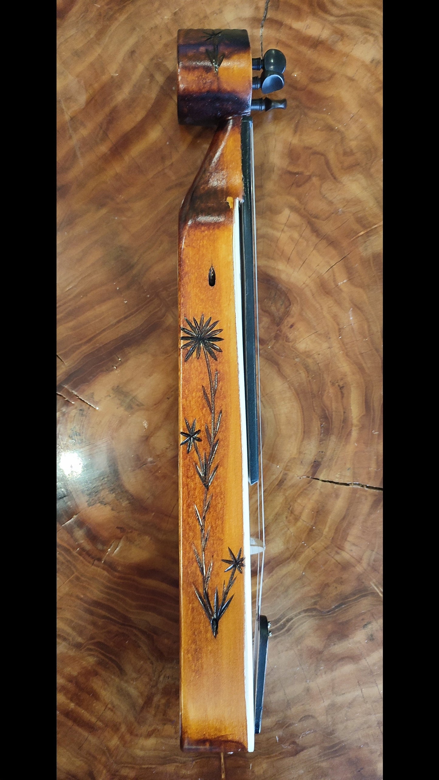 Lyra of Pontos ~ Pontiaki Lyra ~ Handmade Traditional Greek Lyra of Pontos ~ Handmade Lyra's bow