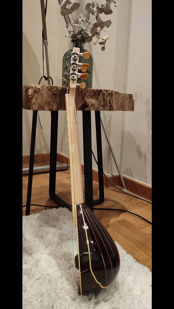 Handmade 6-String Baglamas for Rebetiko Music | Greek Traditional Instrument | Professional Quality