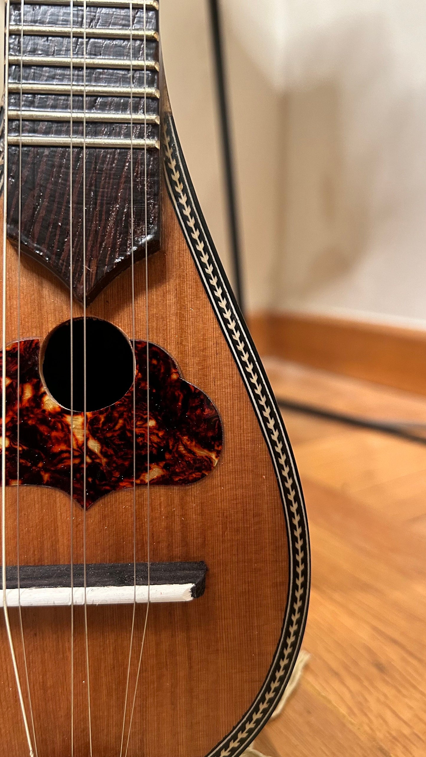 Handmade 6-String Baglamas | Greek Traditional Music Instrument for Rebetiko Music