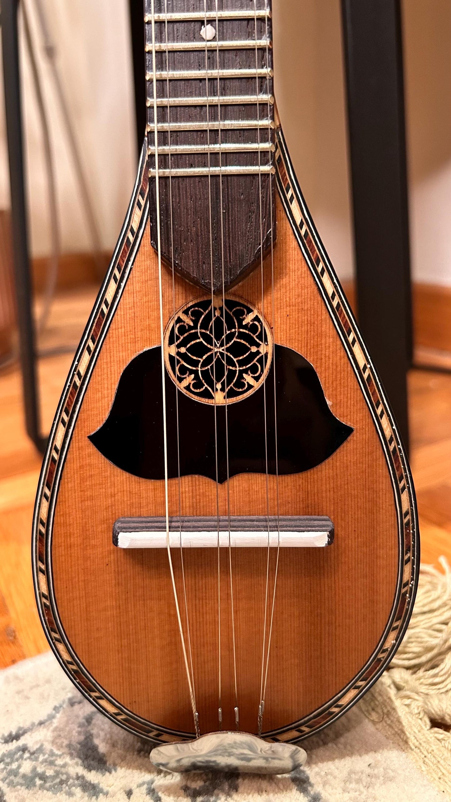 Handmade 6-String Baglamas | Greek Traditional Music Instrument for Rebetiko Music