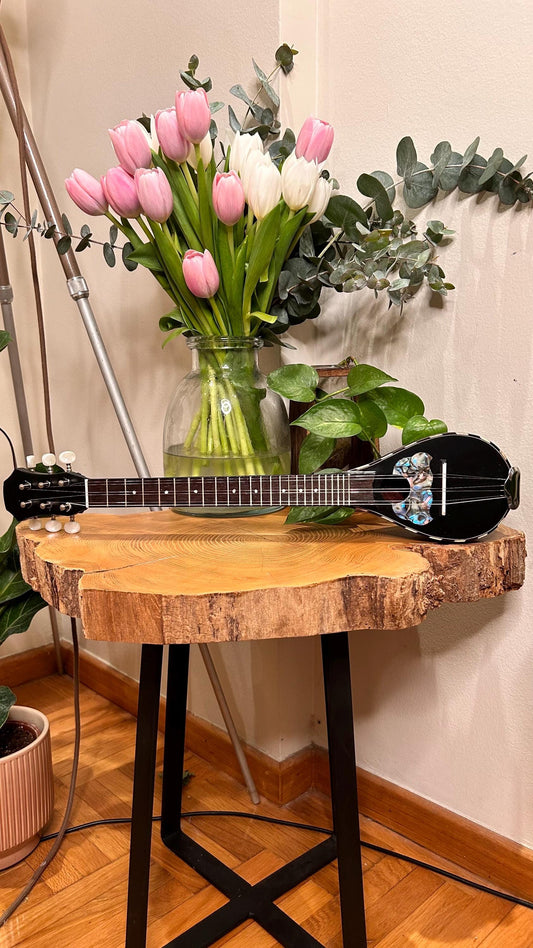 Handmade 6-String Baglamas | Greek Traditional Music Instrument for Rebetiko Music