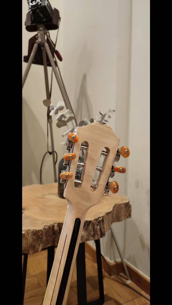 Handmade 6-String Baglamas for Rebetiko Music | Greek Traditional Instrument | Professional Quality