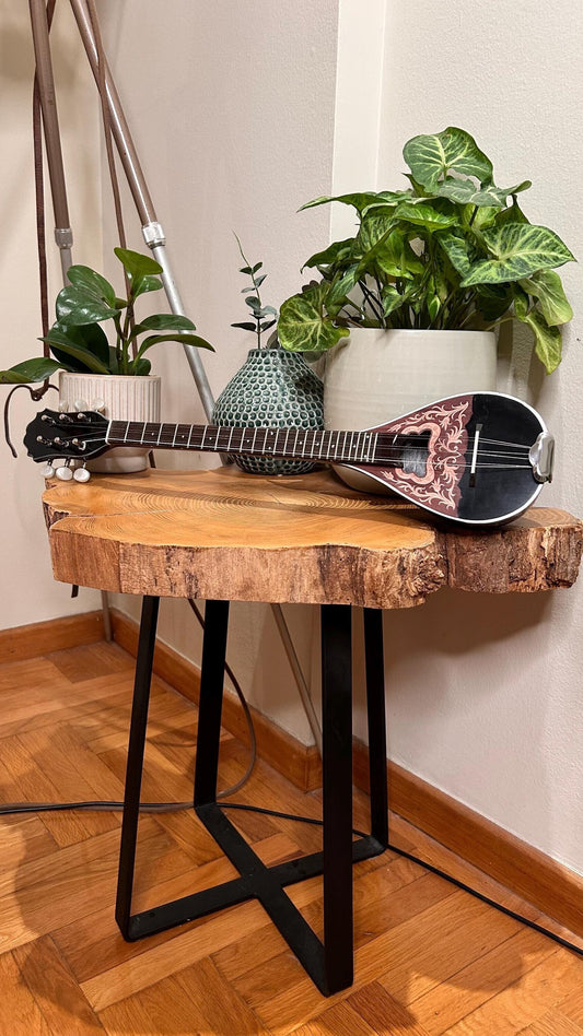 Premium Handmade 6-String Baglamas | Greek Traditional Music Instrument for Rebetiko Music