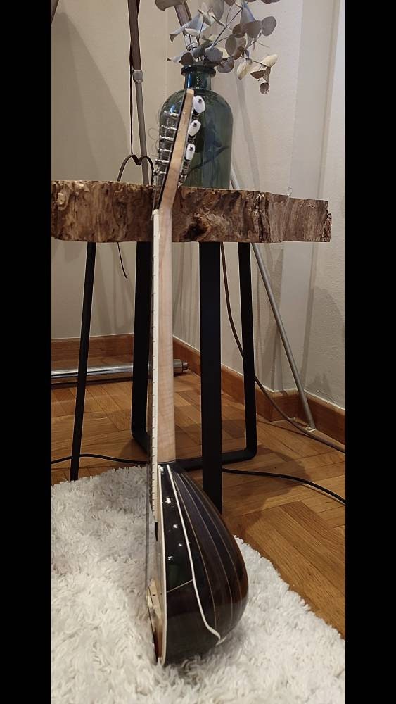 Handmade 6-String Baglamas for Rebetiko Music | Greek Traditional Instrument | Professional Quality