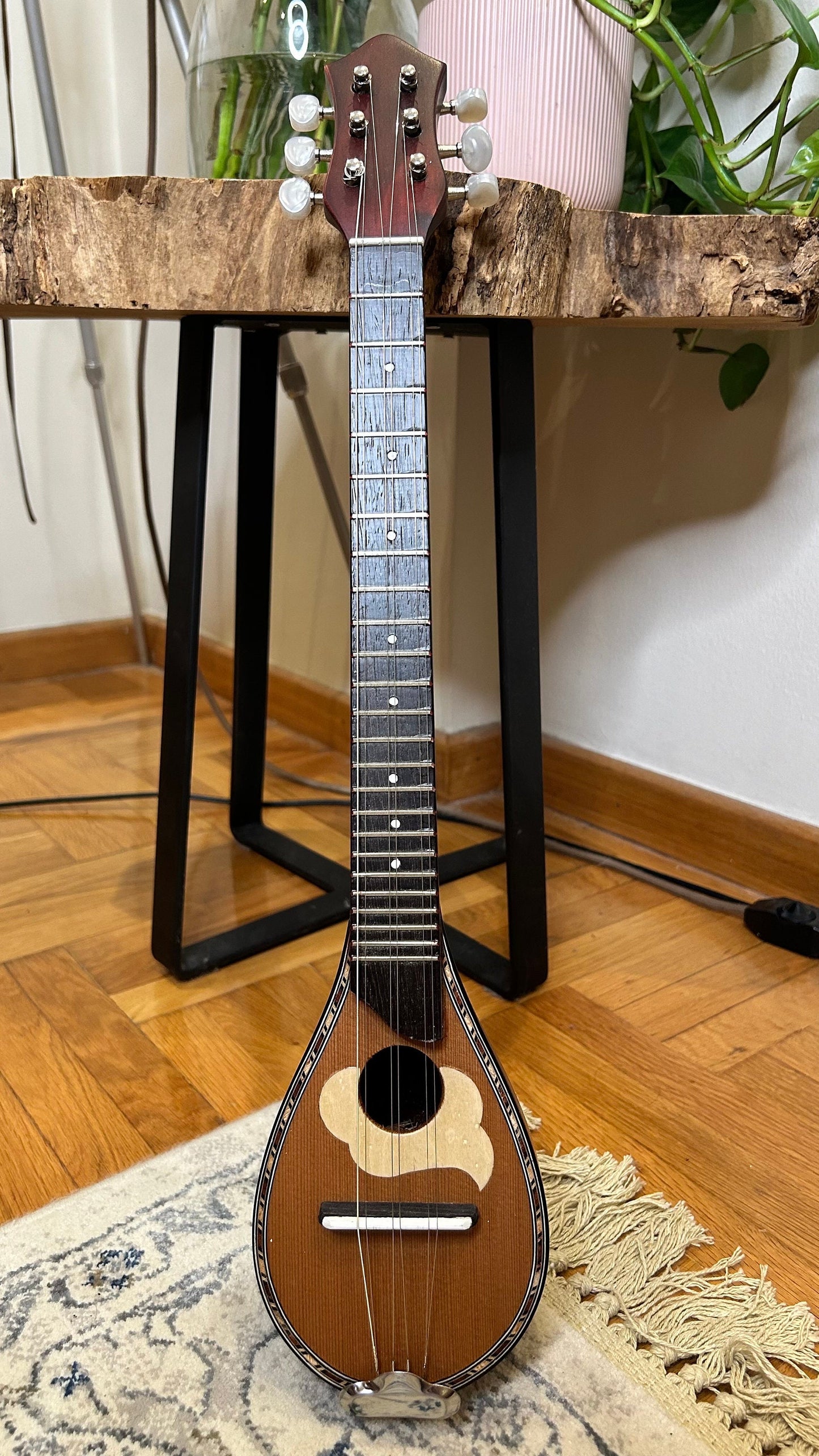 Handmade 6-String Baglamas | Greek Traditional Music Instrument for Rebetiko Music