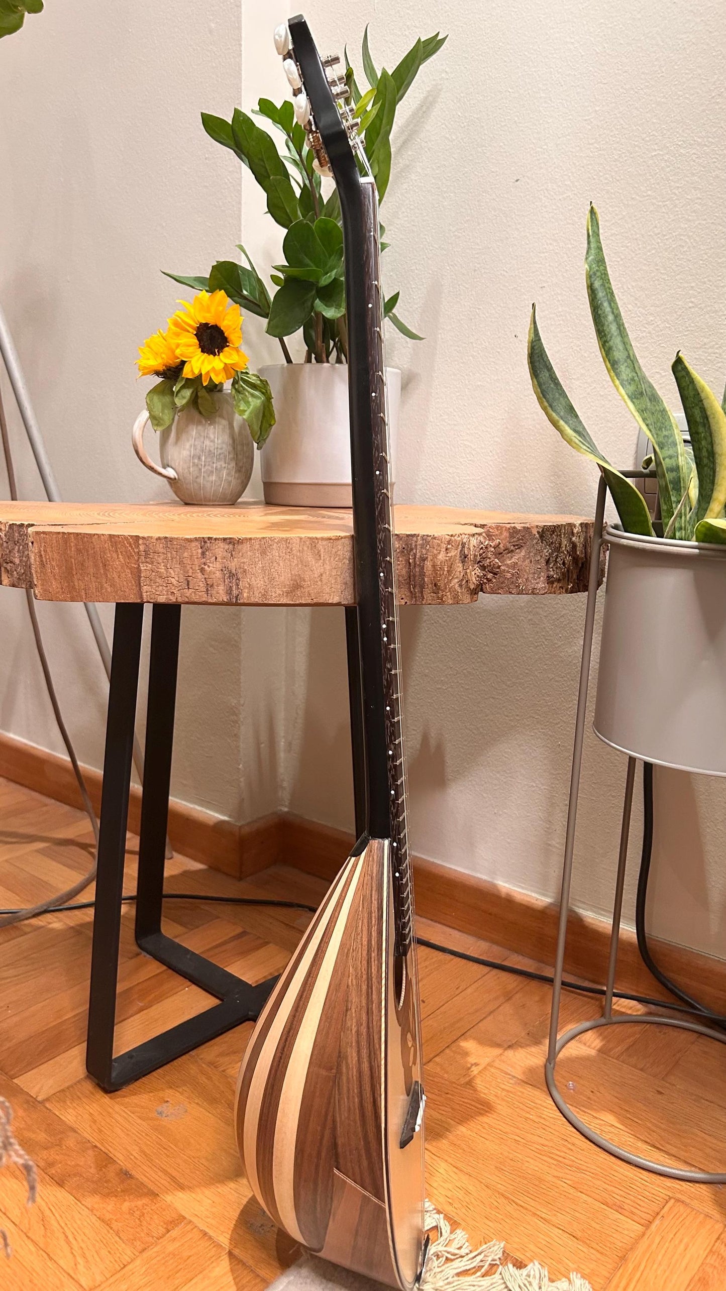 Premium Handmade 6-String Greek Traditional Tzouras for Rebetiko Music Instrument