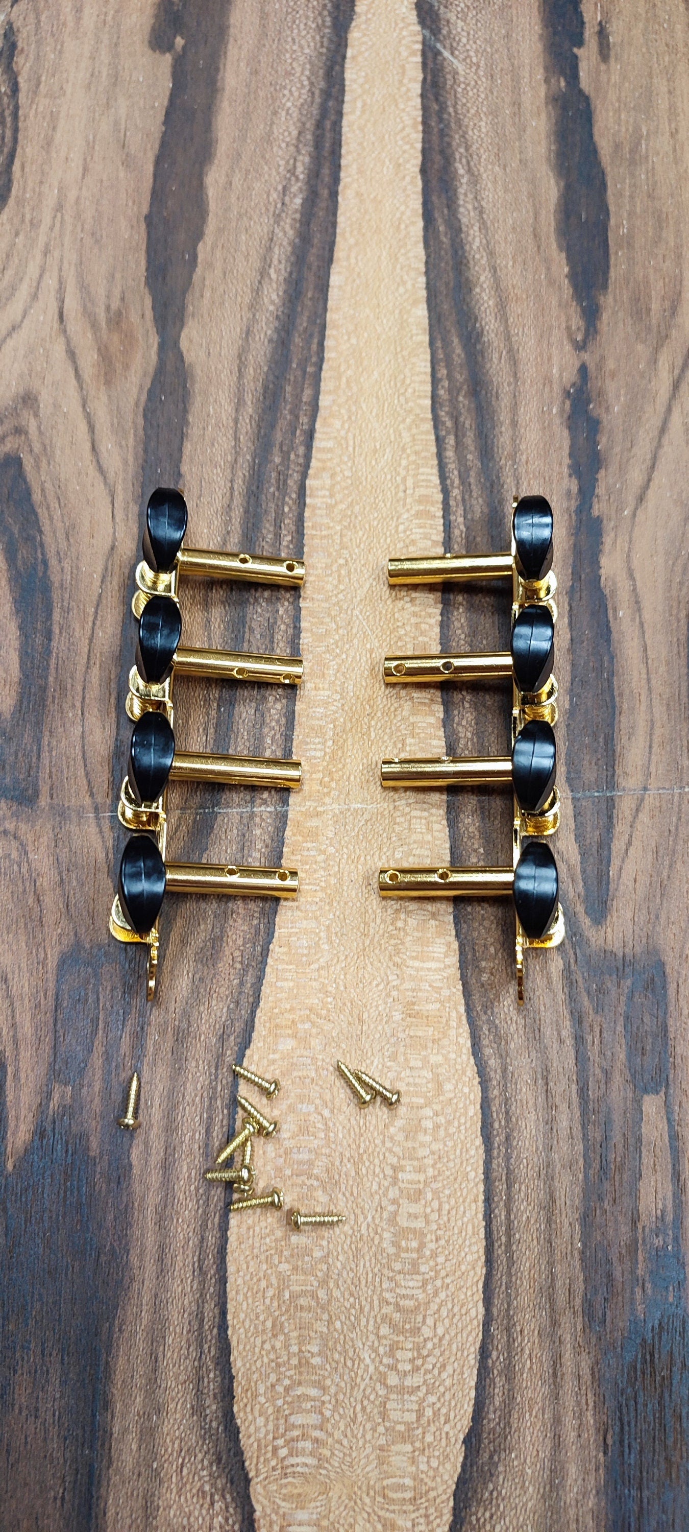 Bouzouki machine heads ~ Premium 8string Bouzouki tuners ~ Gold Colour & Black Button