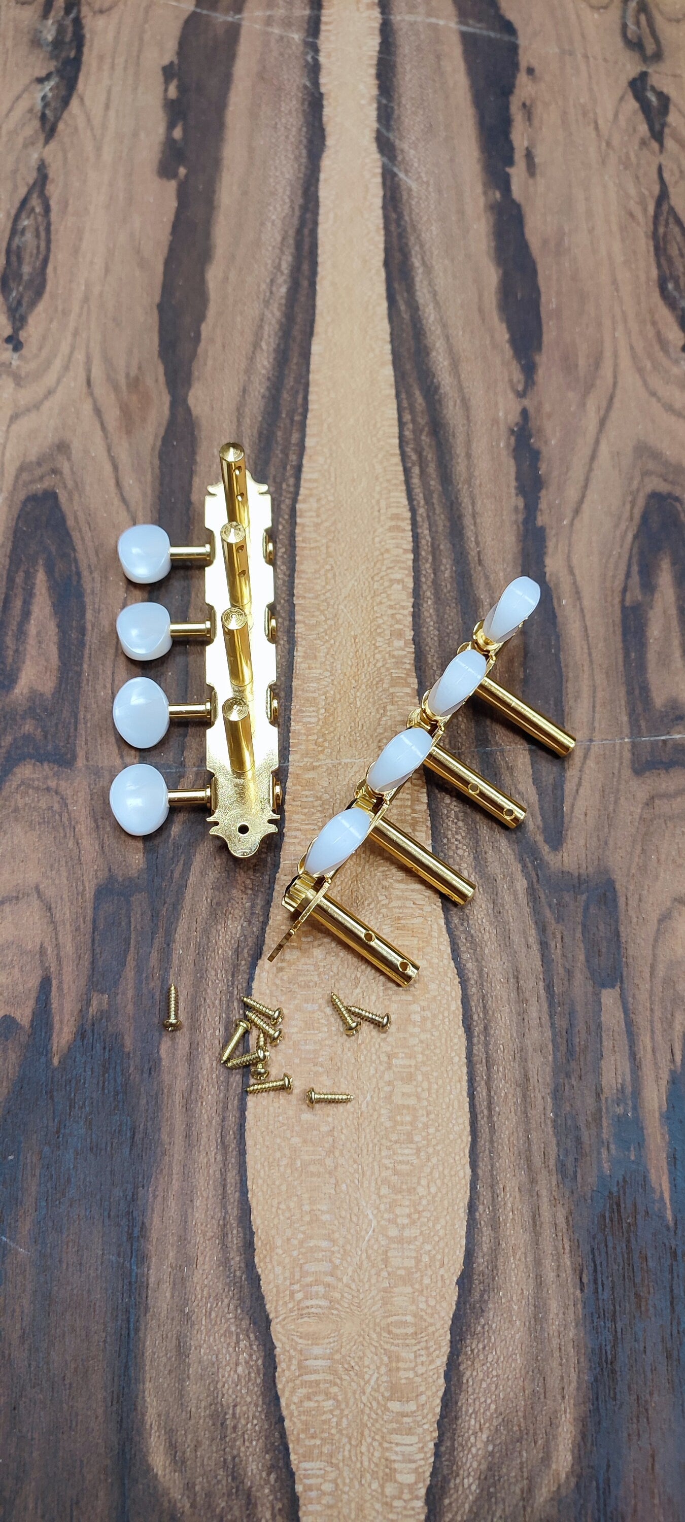 Bouzouki machine heads ~ Premium 8string Bouzouki tuners ~ Gold Colour & White Pearl Button