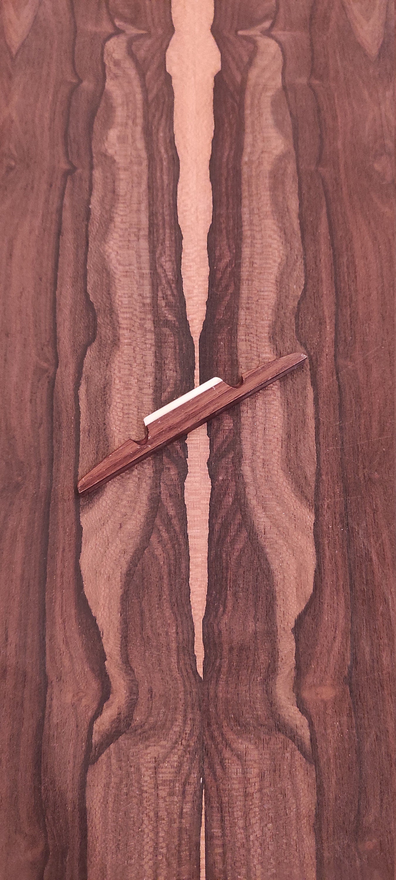 Rosewood Tzouras Bridge/Kavalaris with Bone Saddle Blank - High-Quality Rosewood Tzouras Bridge