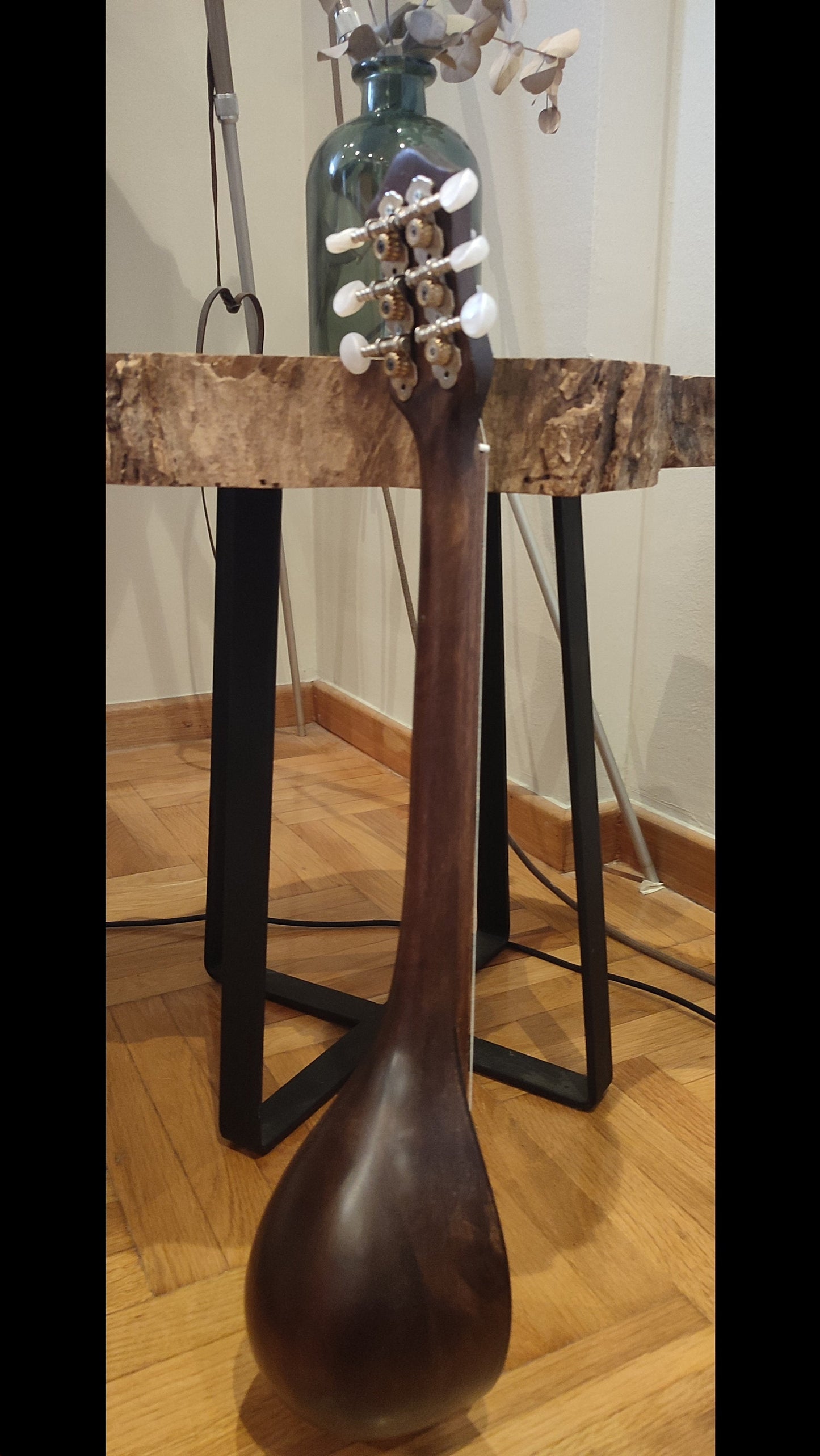 Handmade 6-String Baglamas | Greek Traditional Music Instrument for Rebetiko Music