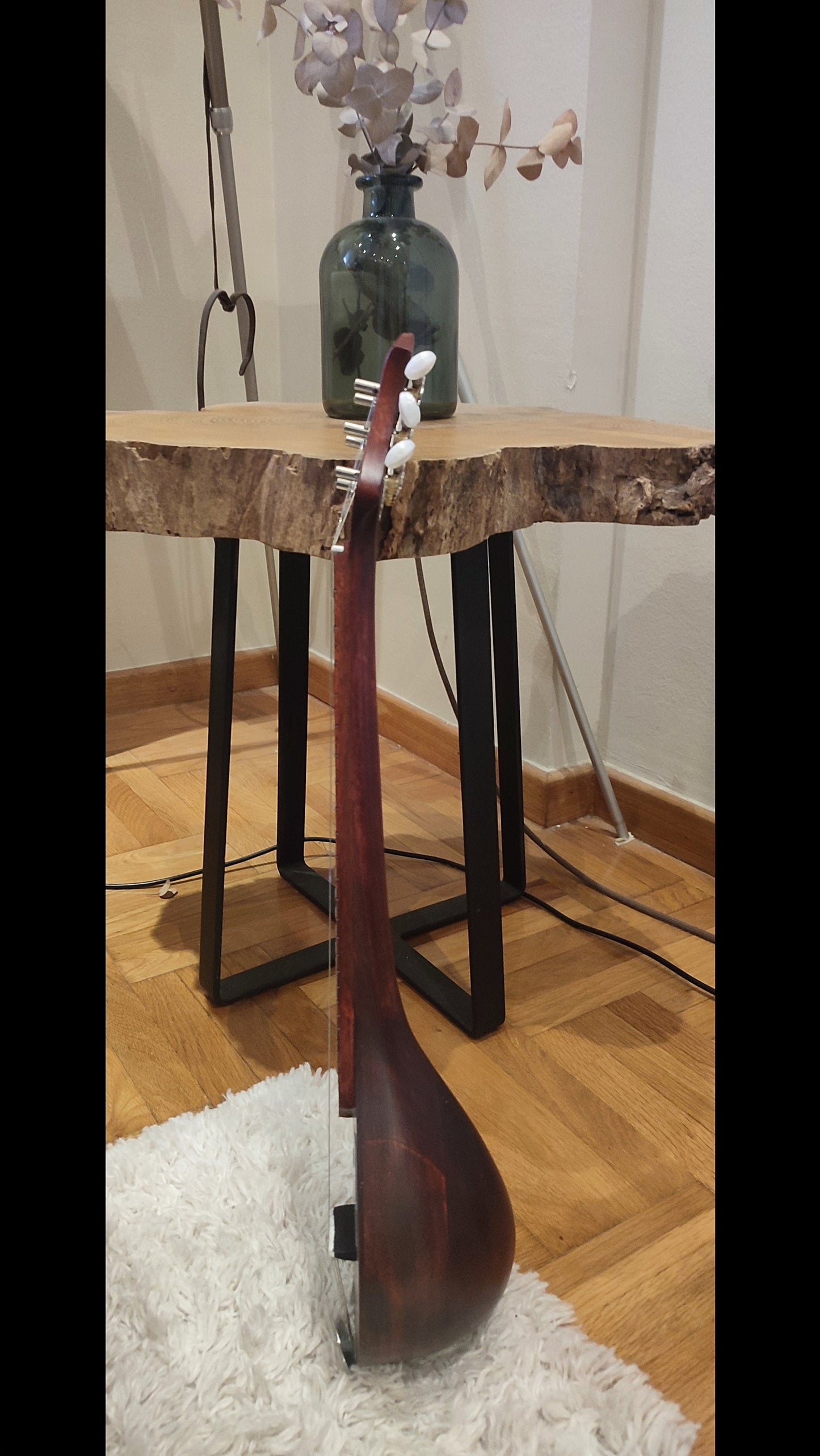 Handmade 6-String Baglamas | Greek Traditional Music Instrument for Rebetiko Music