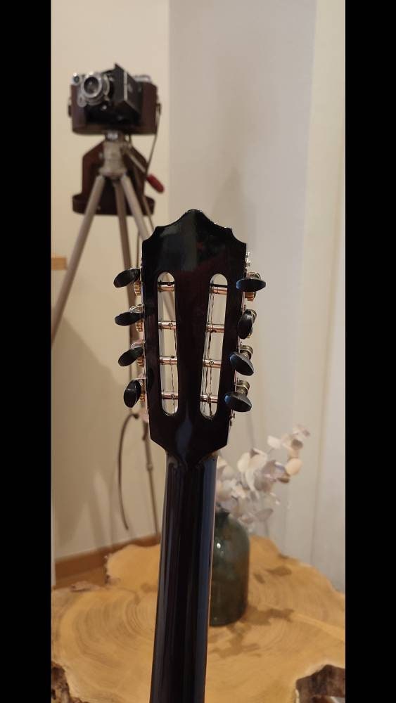 Premium Handmade 8-String Bouzouki - Greek Traditional Popular Instrument with Full Top Decorations and Cellulose Vines