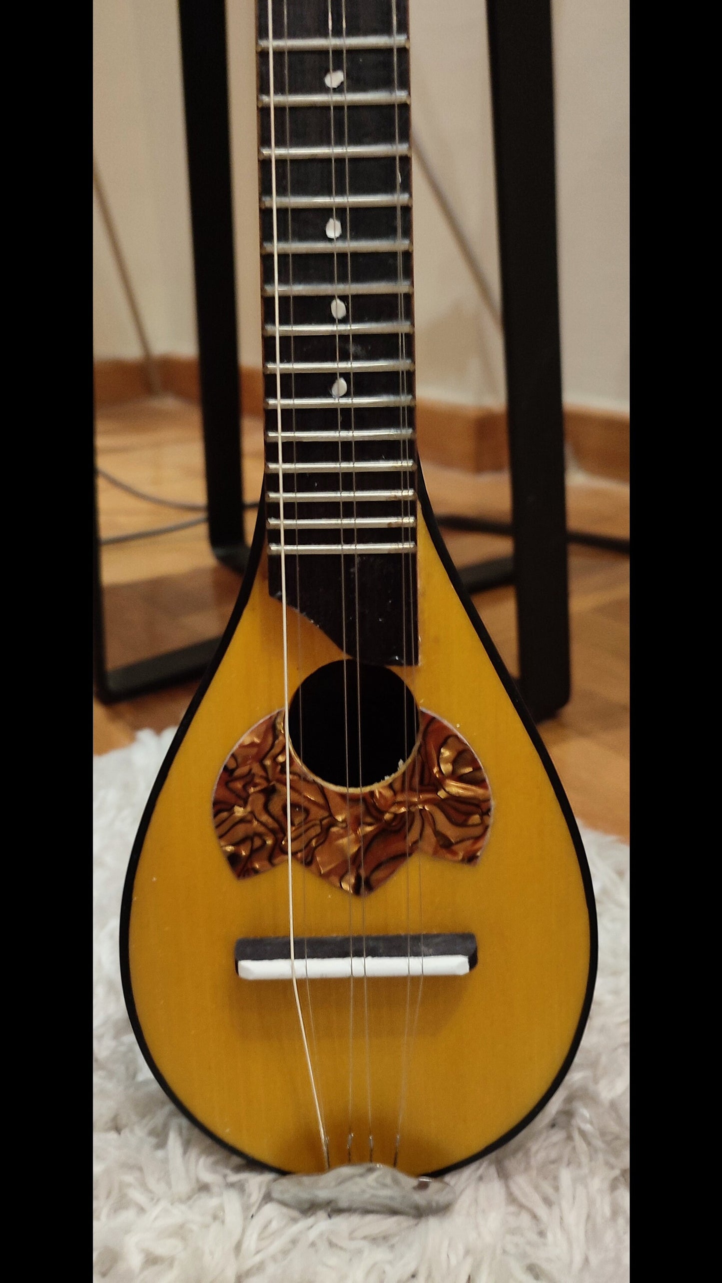 Handmade 6-String Baglamas | Greek Traditional Music Instrument for Rebetiko Music
