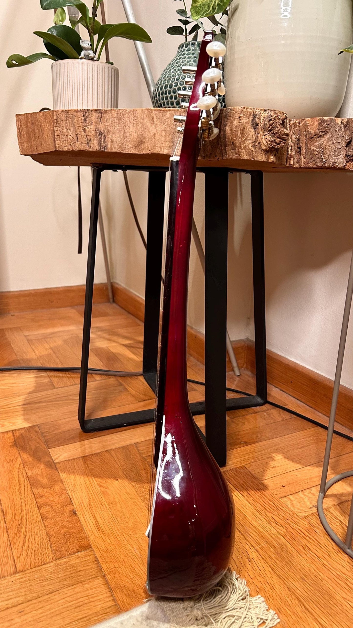 Premium Handmade 6-String Baglamas | Greek Traditional Music Instrument for Rebetiko Music