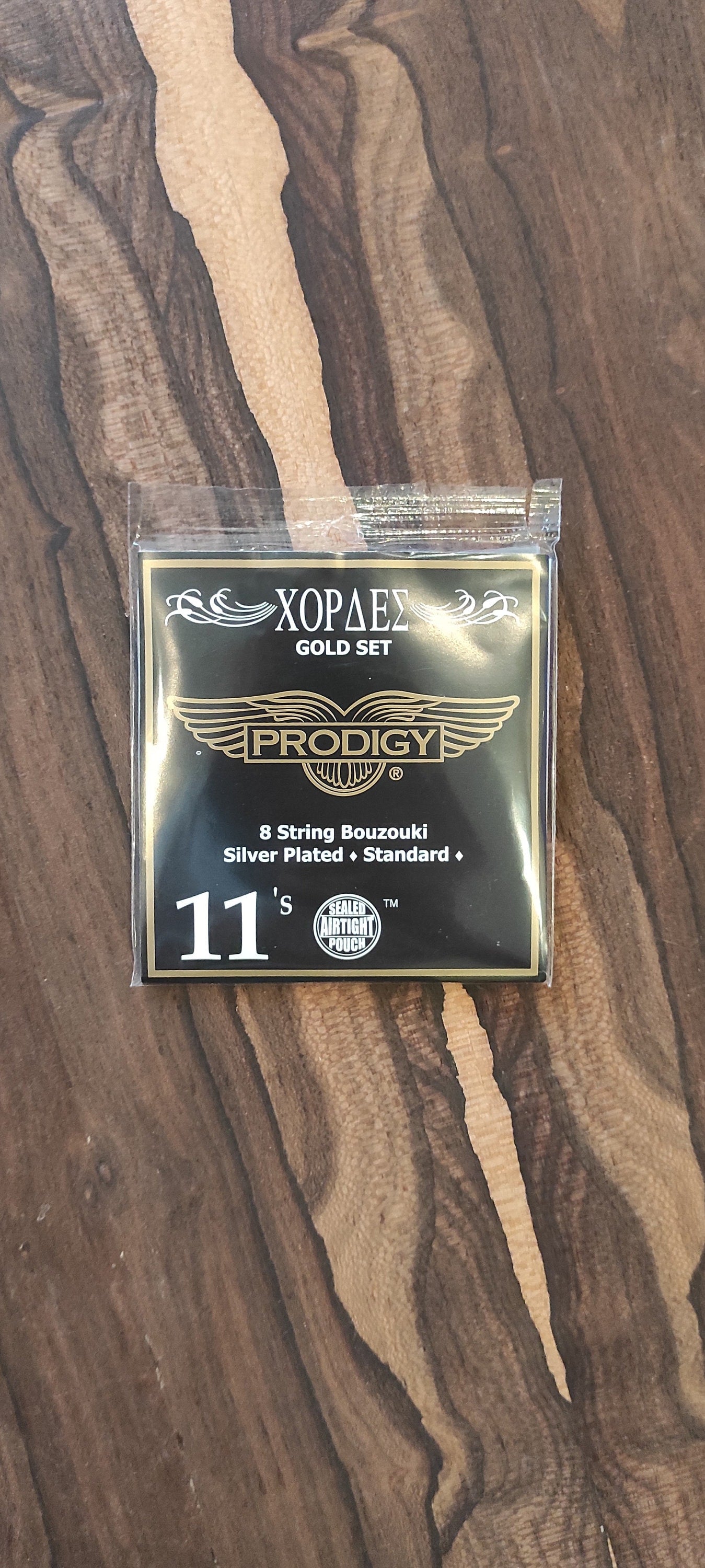 8string Bouzouki Set of Strings ~ Prodigy GOLD Set ~ 0,11 Set Silver Wounded