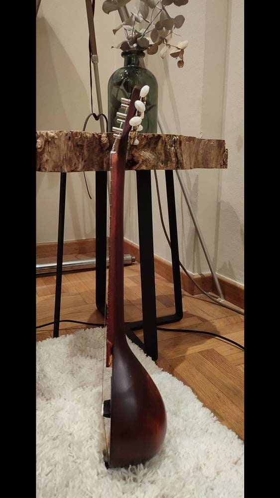 Handmade 6-String Baglamas | Greek Traditional Music Instrument for Rebetiko Music