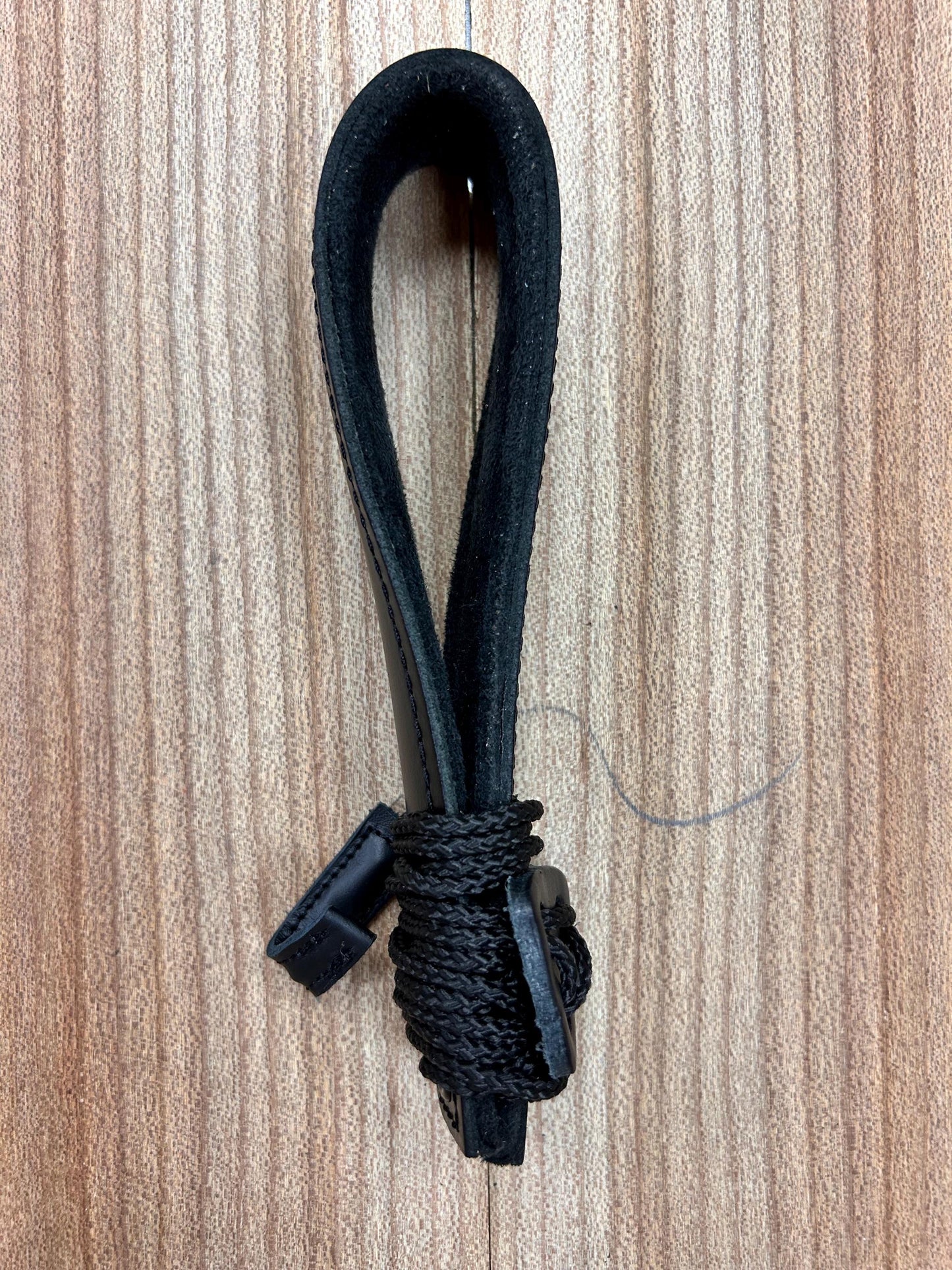 Adjustable Padded Leather Bouzouki Strap with Soundhole Hook