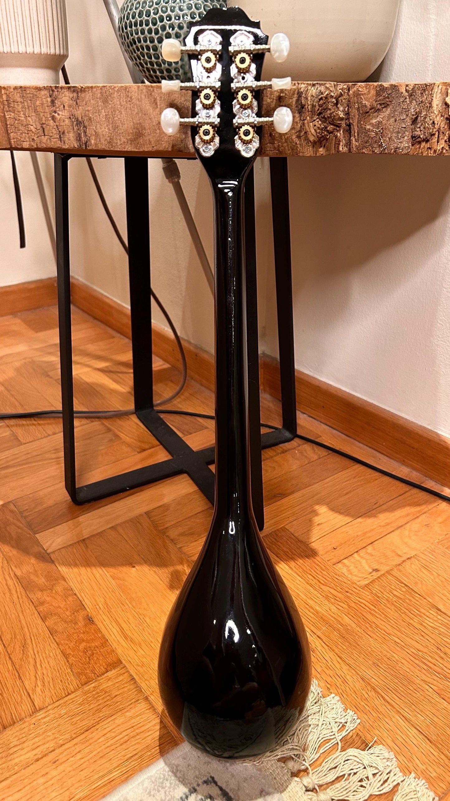 Premium Handmade 6-String Baglamas | Greek Traditional Music Instrument for Rebetiko Music