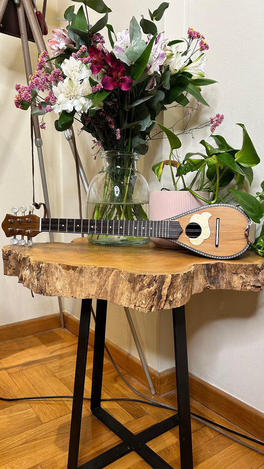 Handmade 6-String Baglamas | Greek Traditional Music Instrument for Rebetiko Music