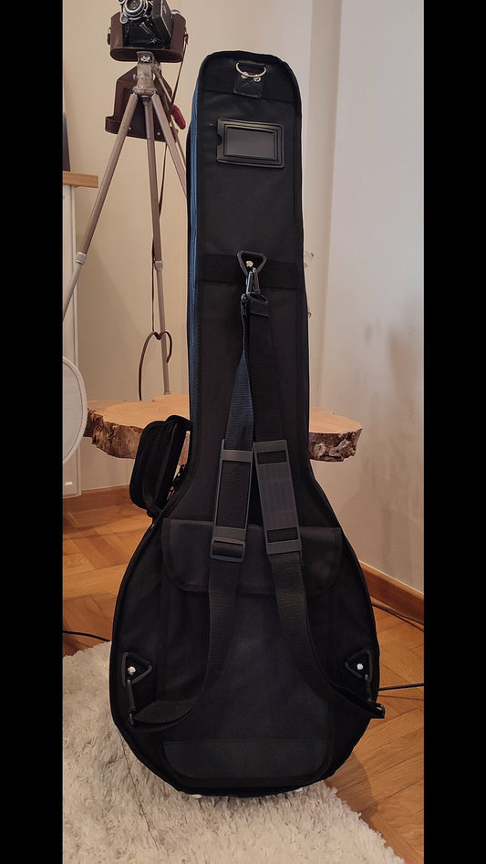 Durable Bouzouki Hard Polyfoam Case - Lightweight and Great Protection - Double Straps for Easy Carrying