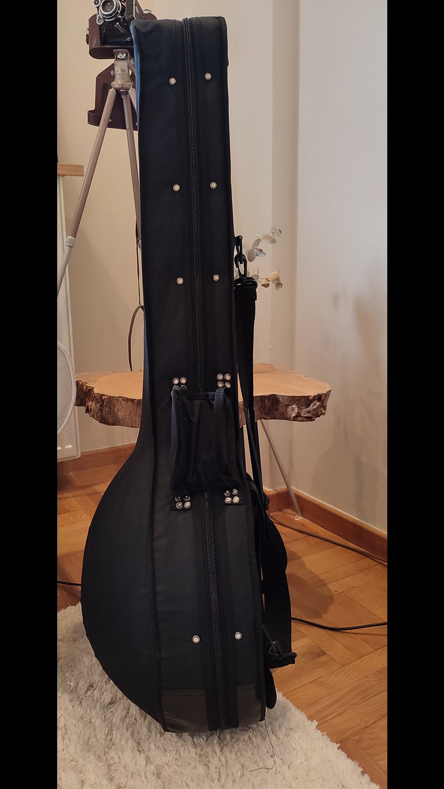 Durable Bouzouki Hard Polyfoam Case - Lightweight and Great Protection - Double Straps for Easy Carrying