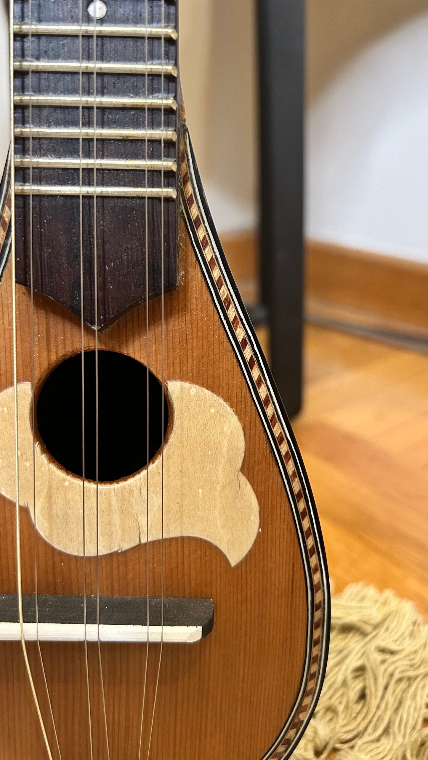 Handmade 6-String Baglamas | Greek Traditional Music Instrument for Rebetiko Music
