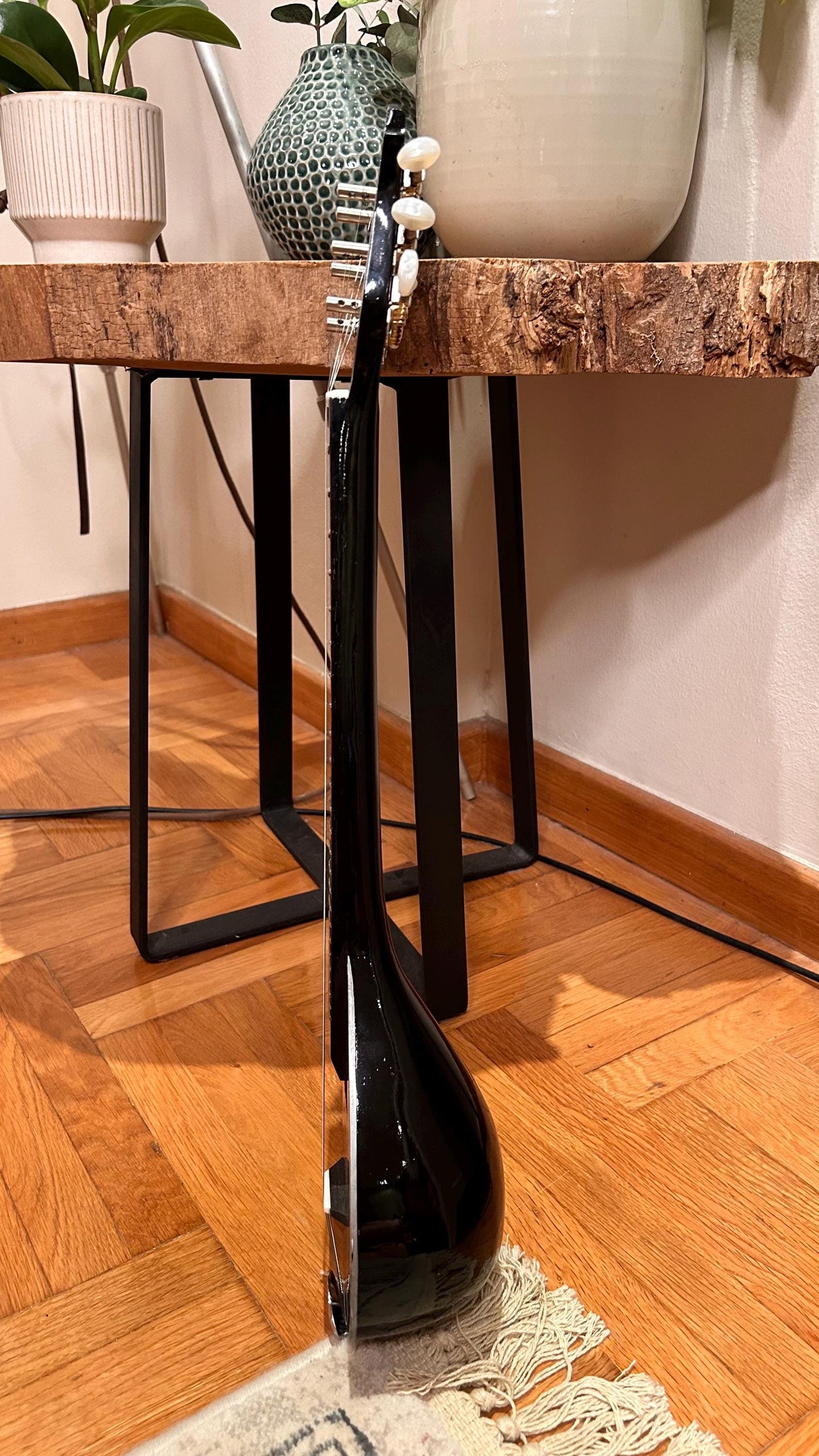 Premium Handmade 6-String Baglamas | Greek Traditional Music Instrument for Rebetiko Music