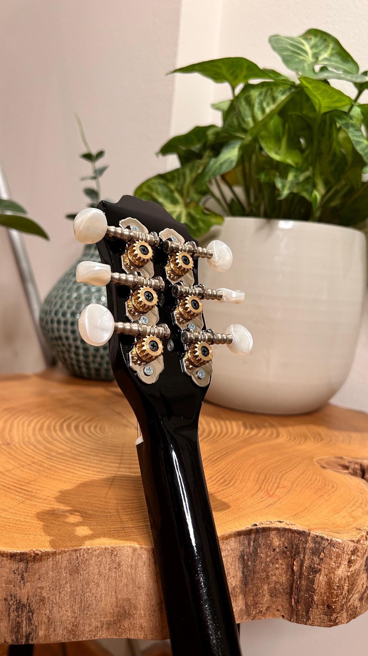 Premium Handmade 6-String Baglamas | Greek Traditional Music Instrument for Rebetiko Music