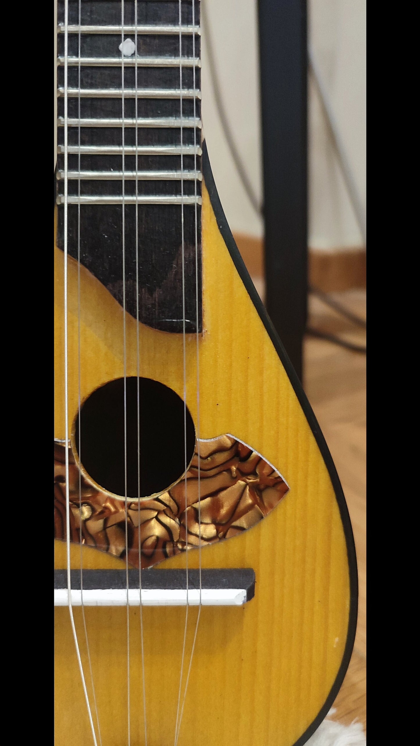 Handmade 6-String Baglamas | Greek Traditional Music Instrument for Rebetiko Music