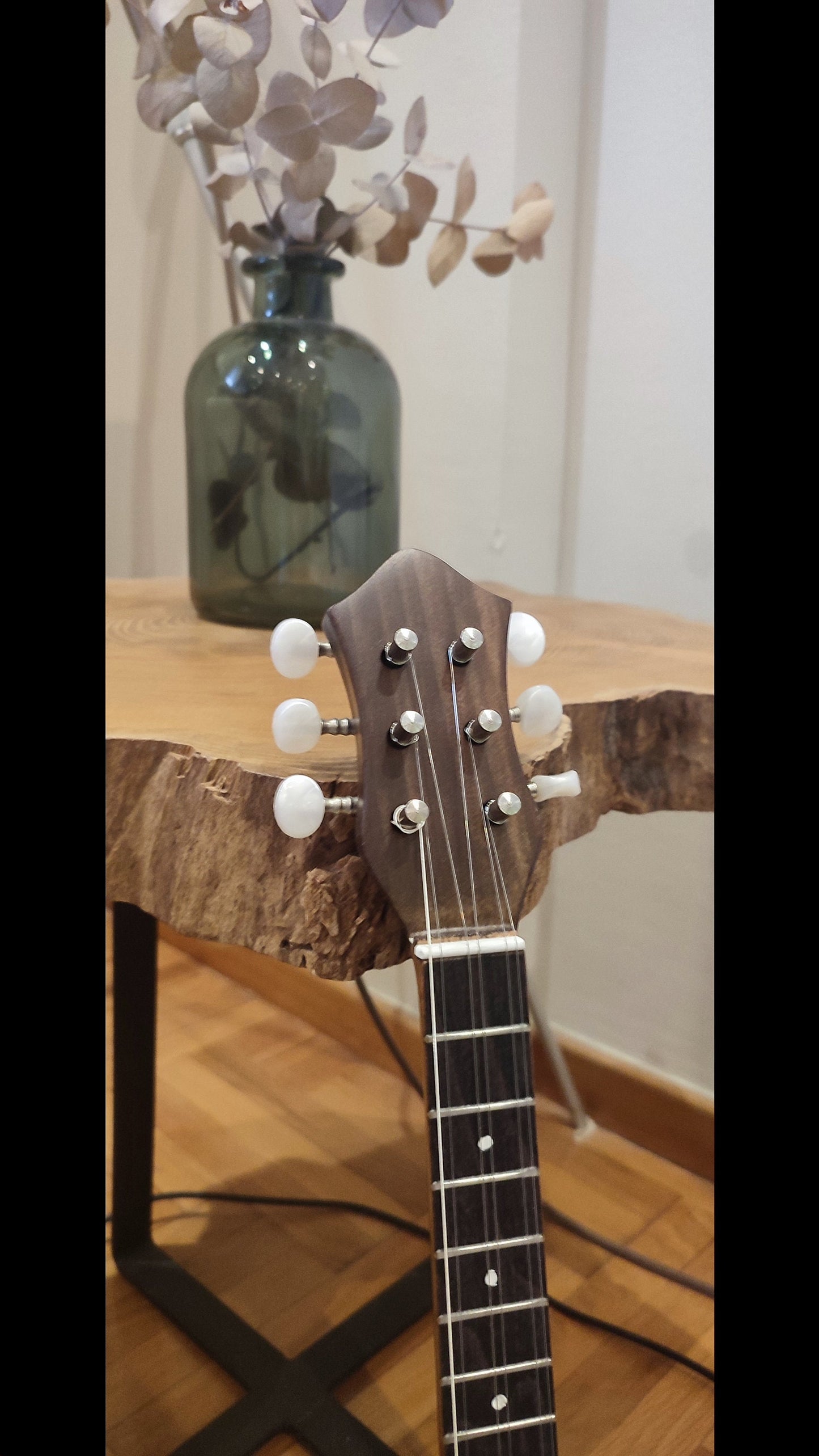 Handmade 6-String Baglamas | Greek Traditional Music Instrument for Rebetiko Music