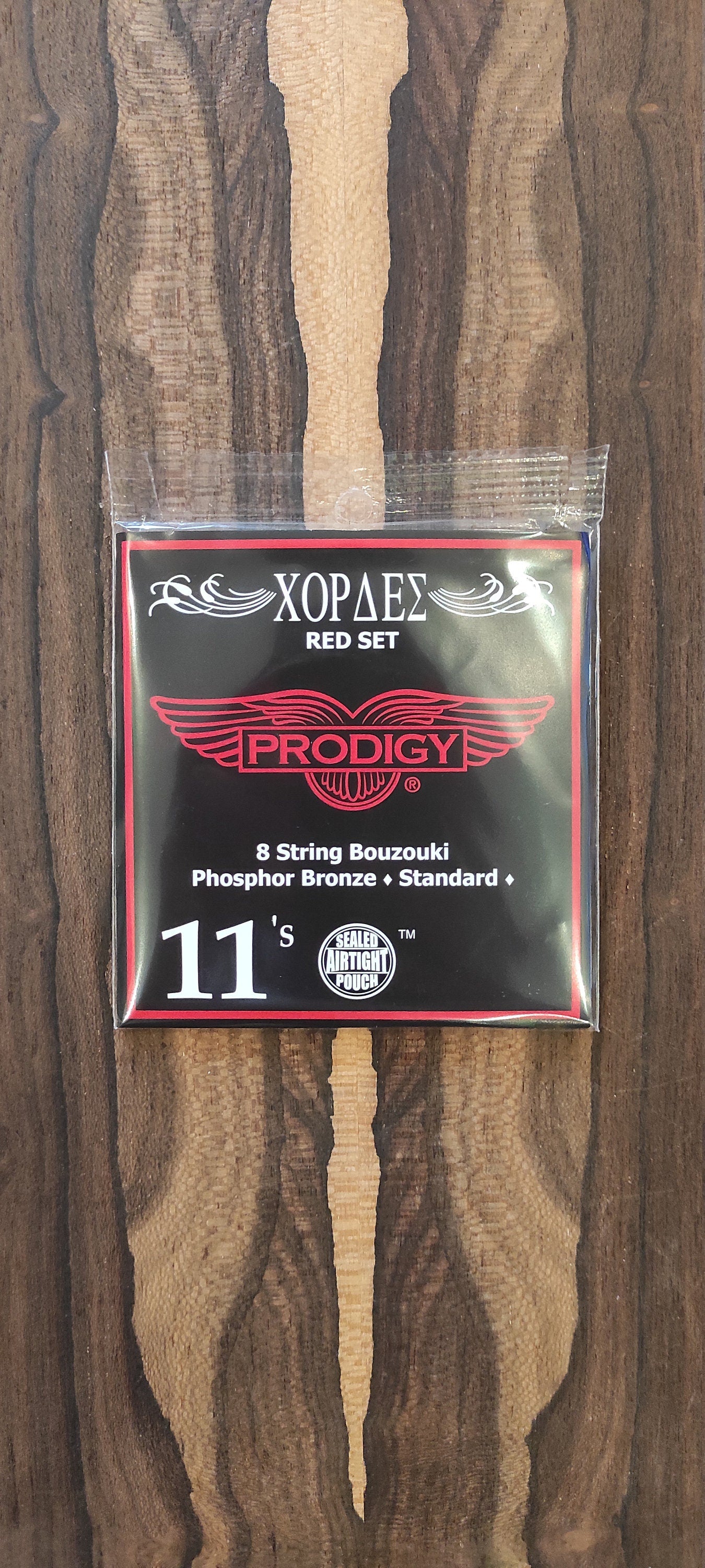 8string Bouzouki Set of Strings ~ Prodigy RED Set ~ 0,11 Set Bronze Wounded