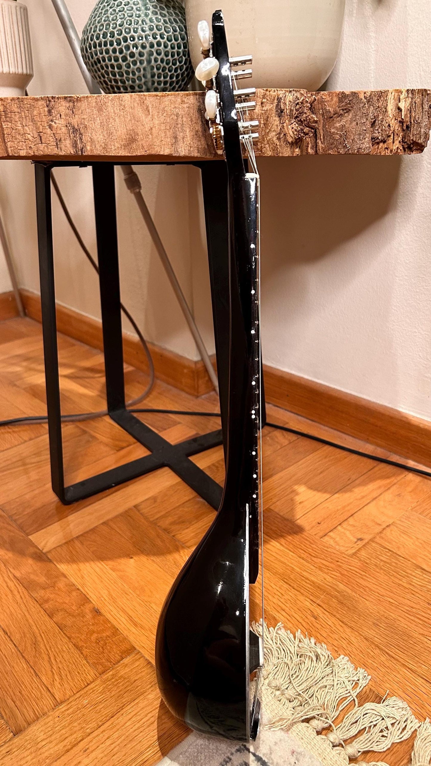 Premium Handmade 6-String Baglamas | Greek Traditional Music Instrument for Rebetiko Music