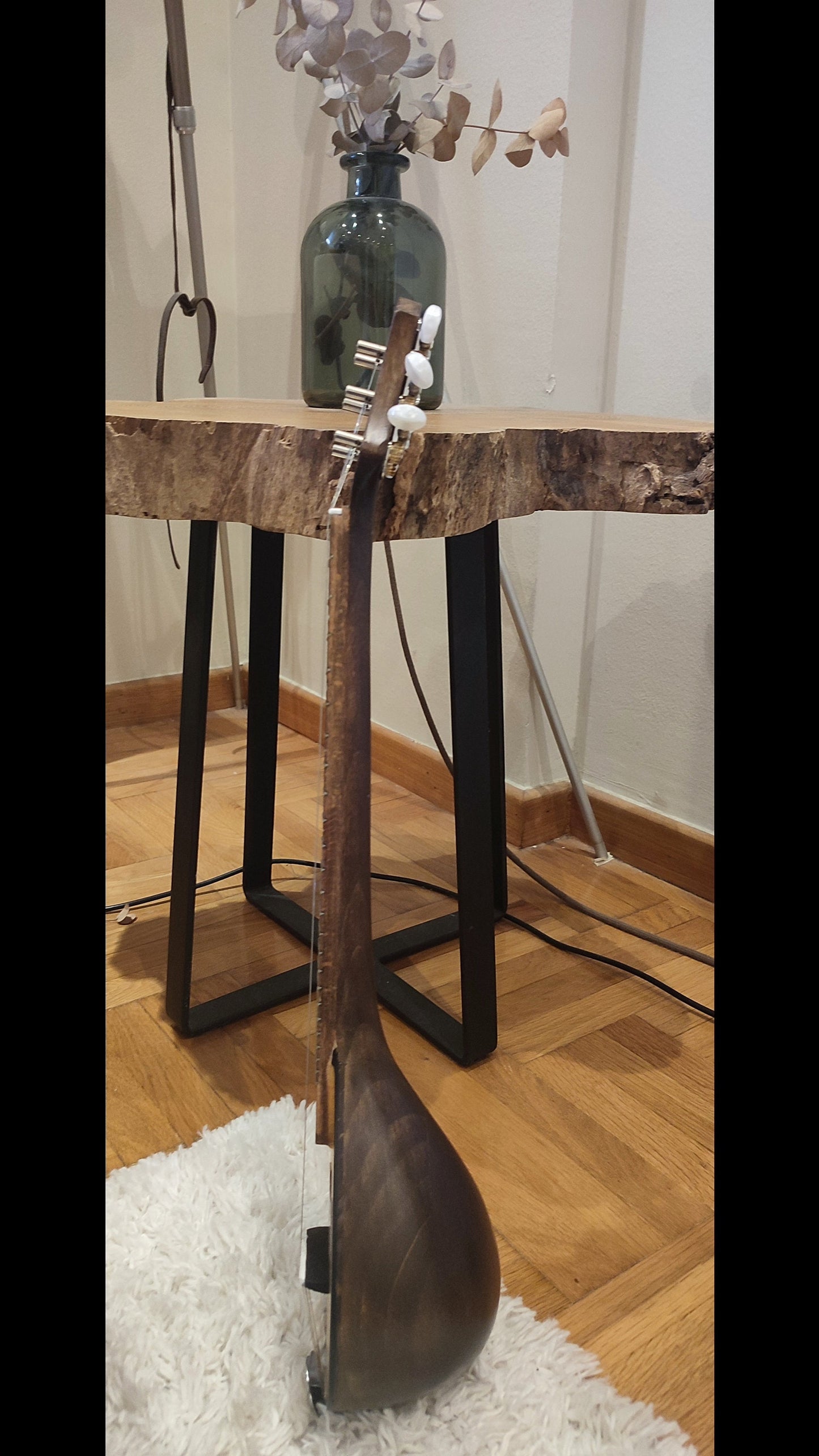 Handmade 6-String Baglamas | Greek Traditional Music Instrument for Rebetiko Music