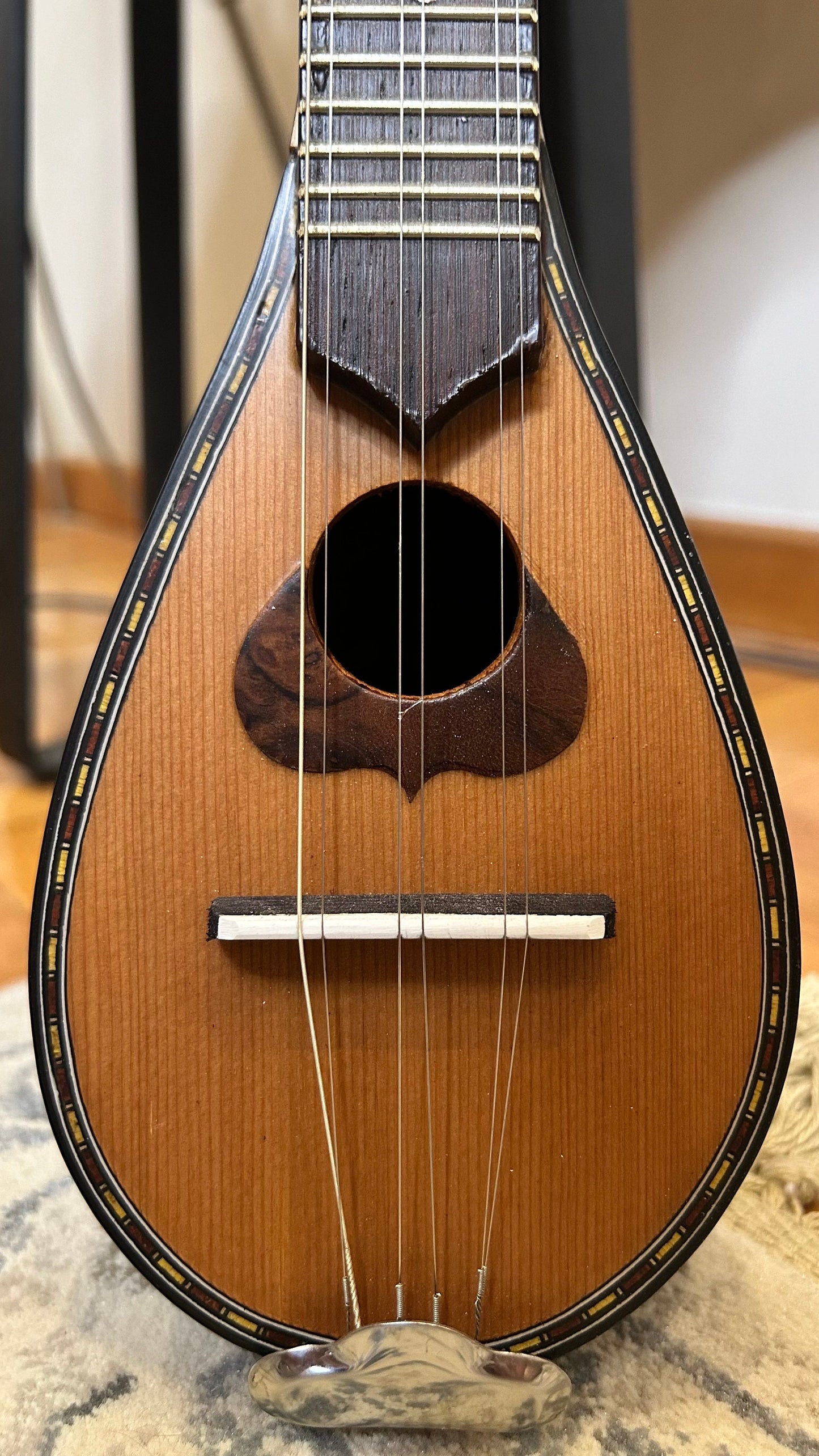 Handmade 6-String Baglamas | Greek Traditional Music Instrument for Rebetiko Music
