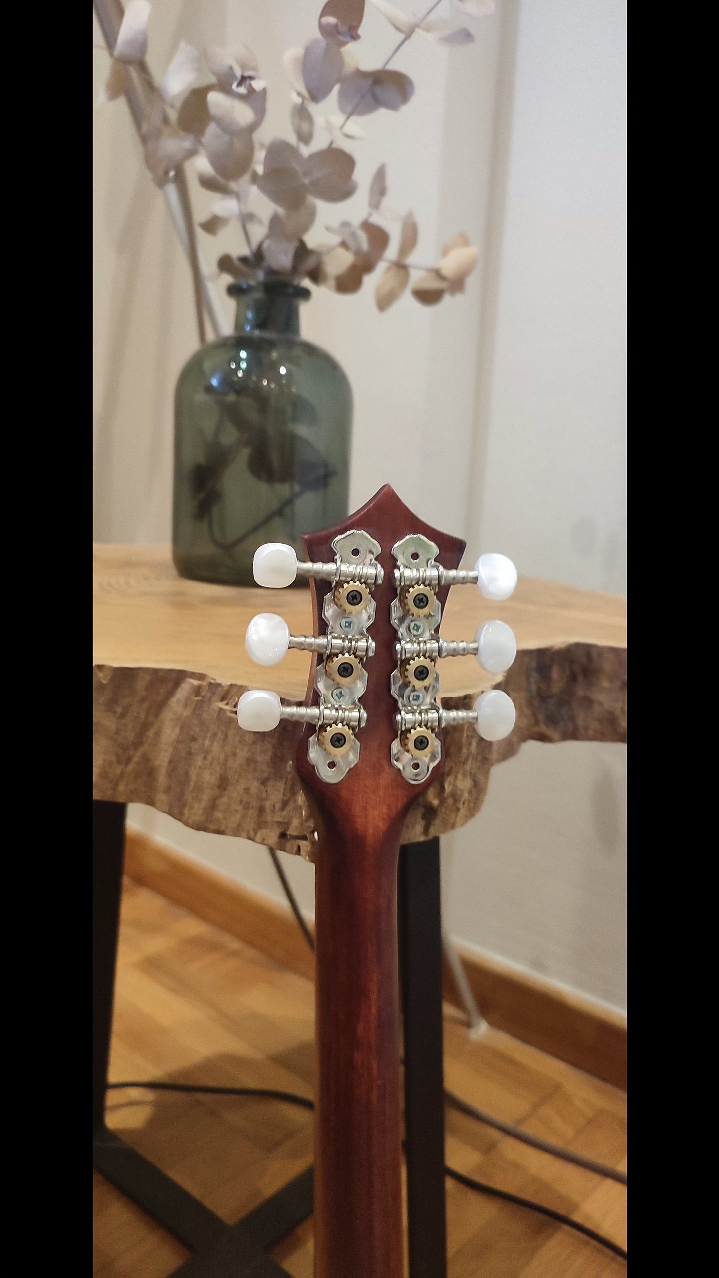 Handmade 6-String Baglamas | Greek Traditional Music Instrument for Rebetiko Music