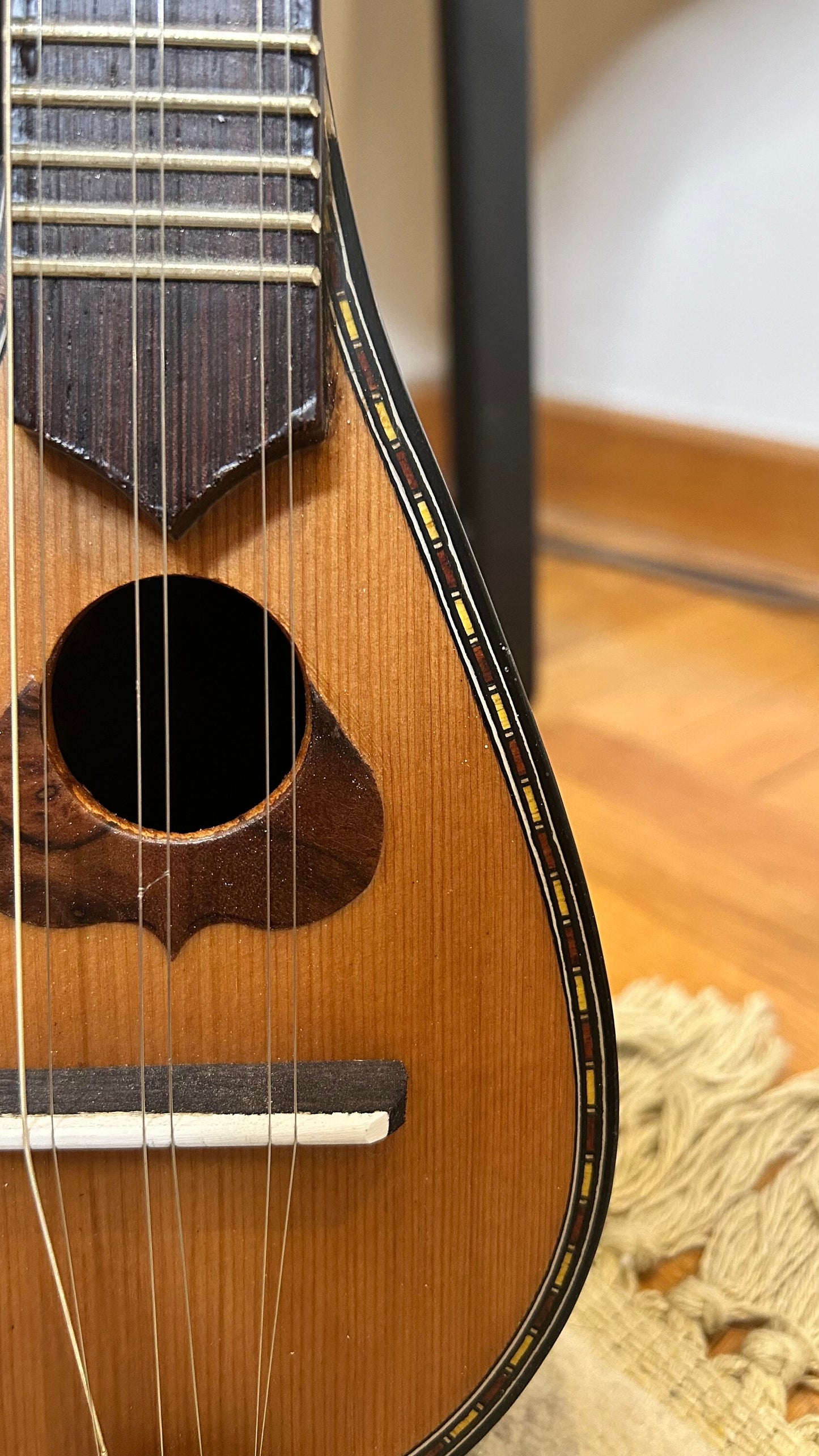 Handmade 6-String Baglamas | Greek Traditional Music Instrument for Rebetiko Music