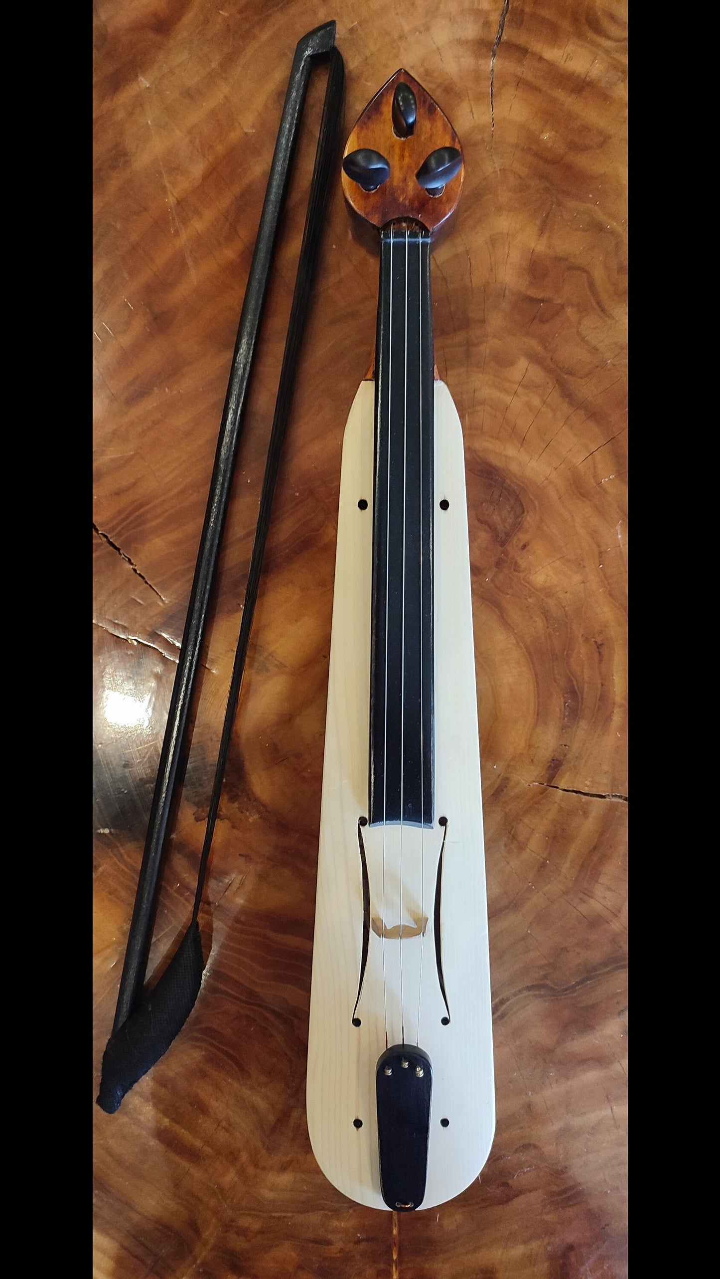 Lyra of Pontos ~ Pontiaki Lyra ~ Handmade Traditional Greek Lyra of Pontos ~ Handmade Lyra's bow