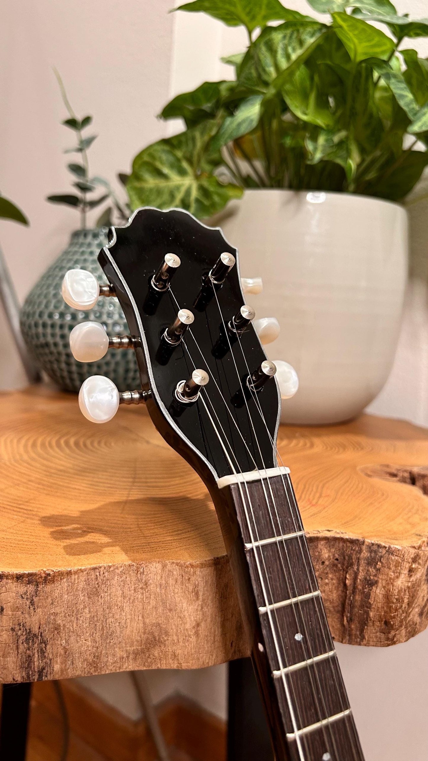 Premium Handmade 6-String Baglamas | Greek Traditional Music Instrument for Rebetiko Music