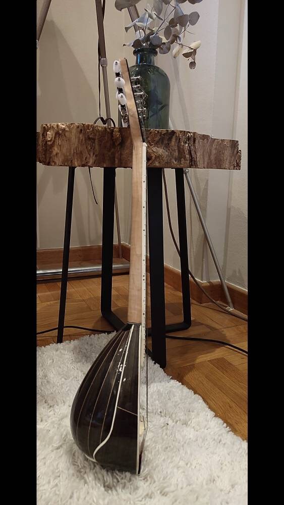 Handmade 6-String Baglamas for Rebetiko Music | Greek Traditional Instrument | Professional Quality