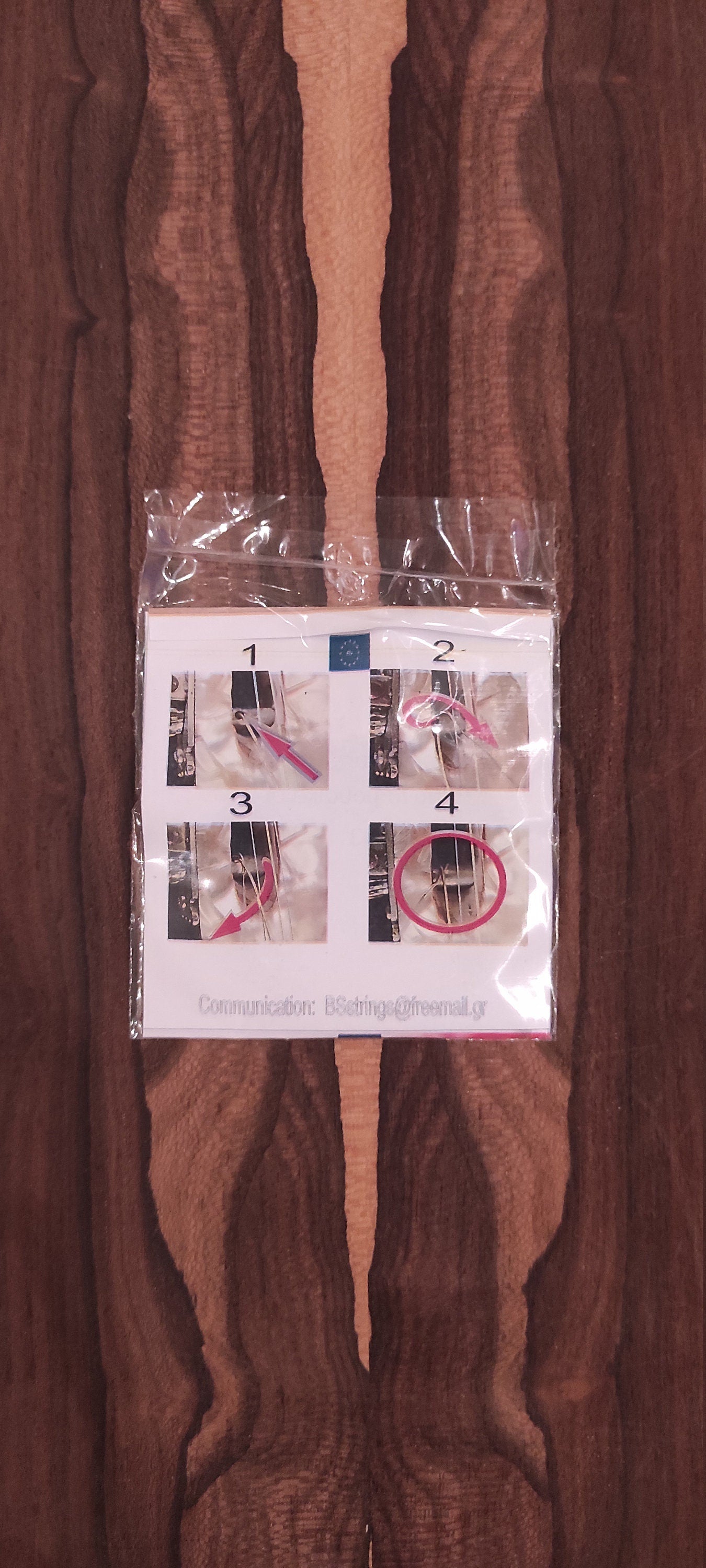 8string Bouzouki Set of Strings ~ BS Medium Set ~ 0,11 Set Silverplated Wound