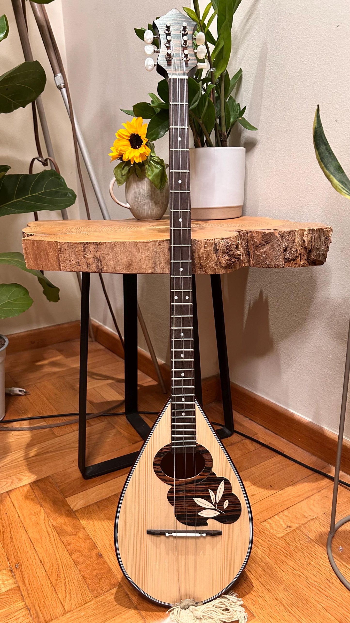 Premium Handmade 6-String Greek Traditional Tzouras for Rebetiko Music Instrument